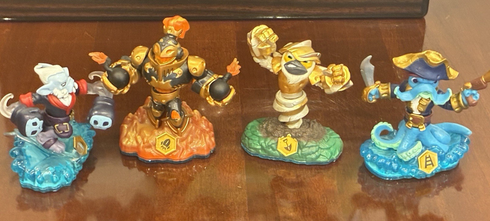 Skylanders Swap Force Figures Bundle x 4 Magnetic Swappable Lot