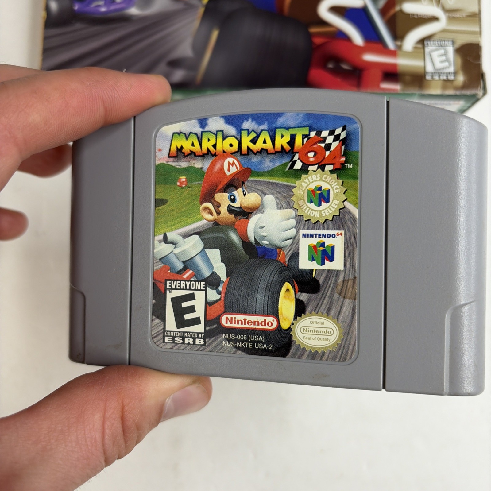 Mario Kart 64 (Nintendo 64 N64) In Original OEM Box Works Authentic