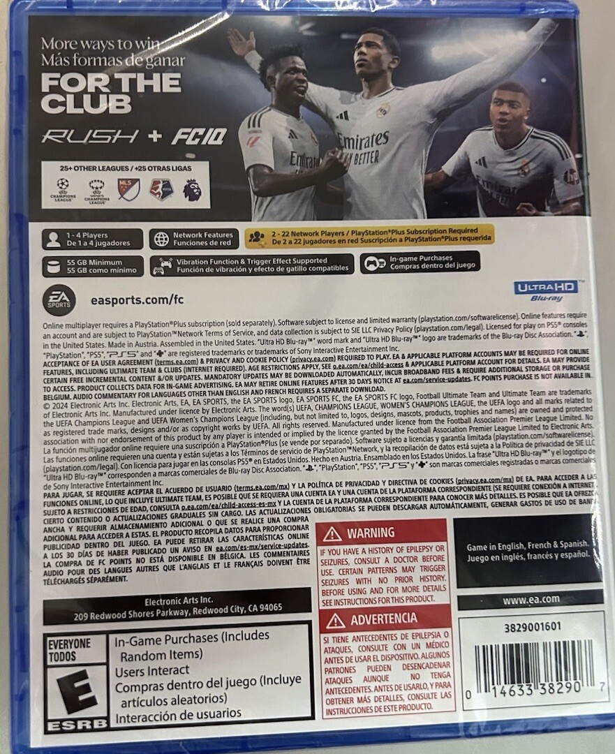 EA Sports FC 25 – Sony PlayStation 5