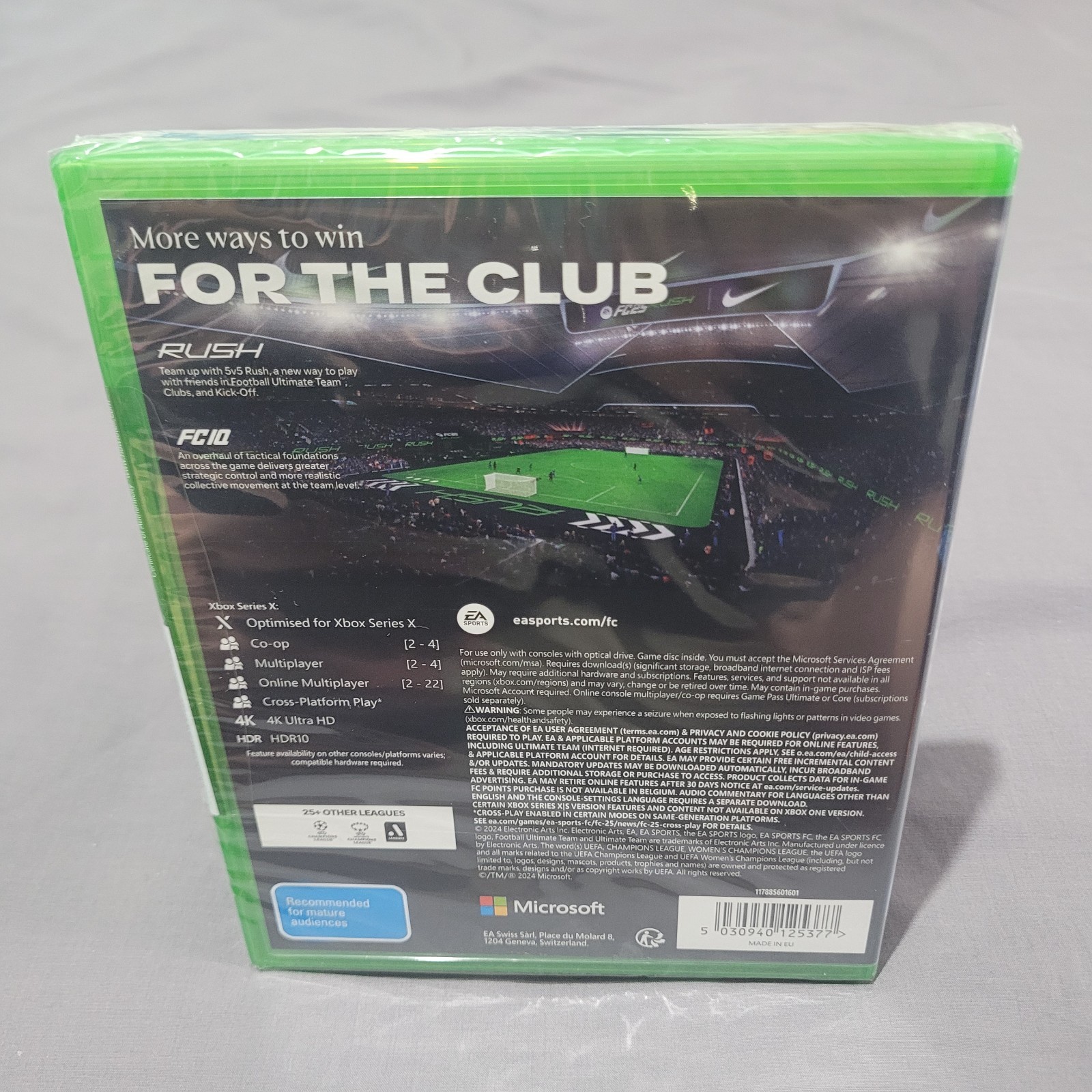 EA Sports FC 25 Xbox Series X/ Xbox One Game Brand New And Sealed