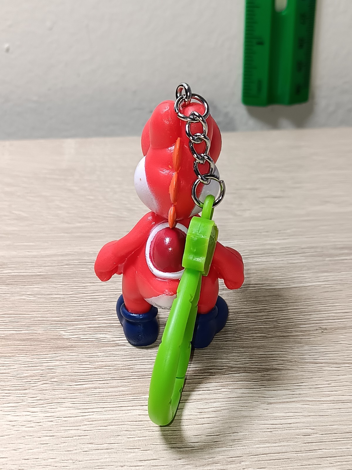 *FREE SHIP* 2″ RED YOSHI BackPack Buddies Clip Keychain Super Mario