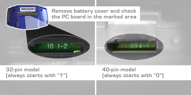 Nintendo Game Boy Advance System GBA OEM LCD Screen Replacement 40 PIN Original