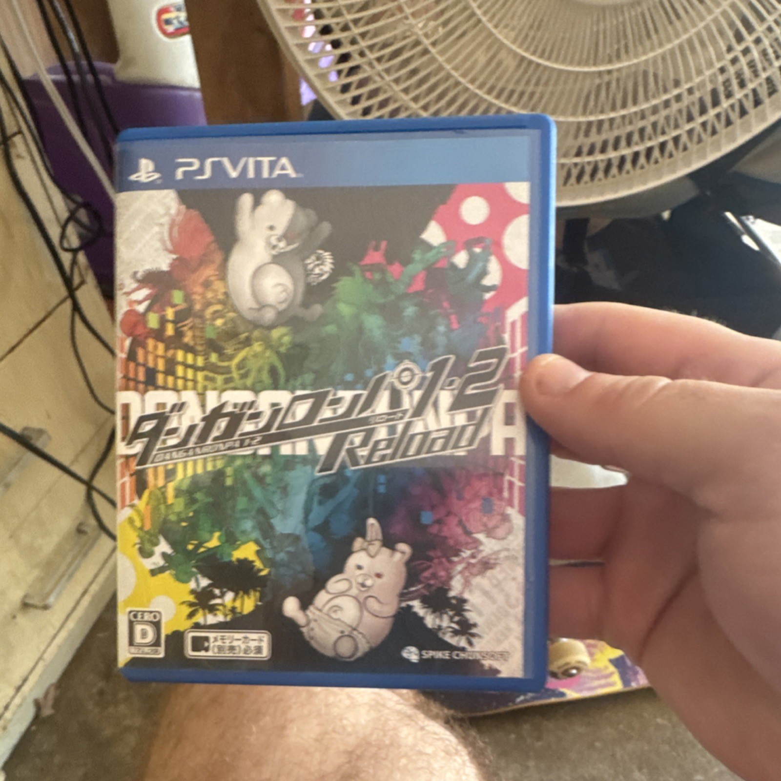Spike Chunsoft Danganronpa 1-2 Reload PS Vita NTSC-J CERO D Manual Included