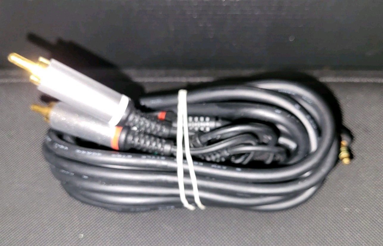 Official Sony PSP Component AV Cable – OEM Genuine – PSP 2000 & 3000 – Tested