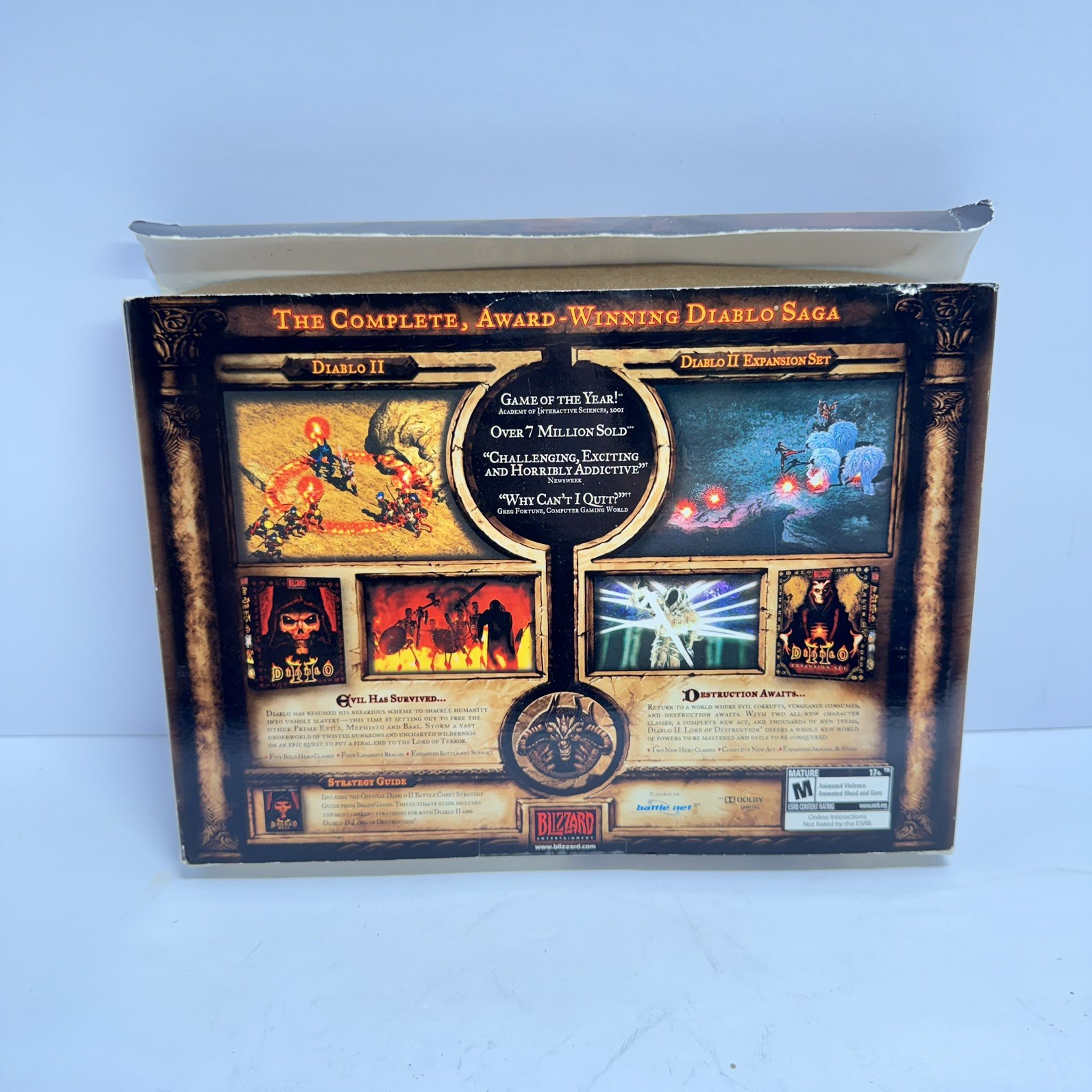 Diablo 2 Battle Chest PC Blizzard Entertainment Diablo 2 Missing Expansion Disc