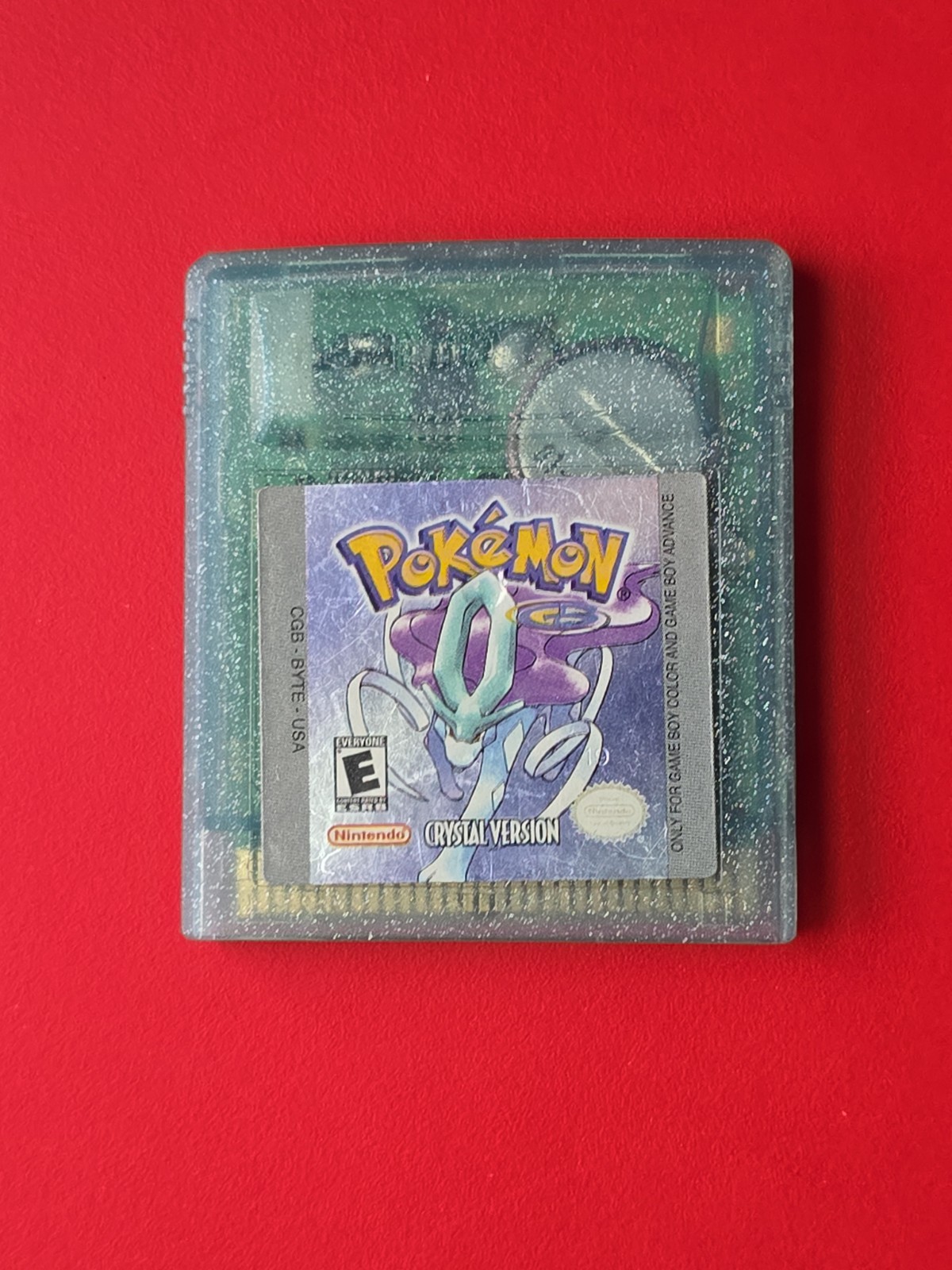 Pokemon Crystal Version Nintendo Game Boy Color Authentic Saves New Battery