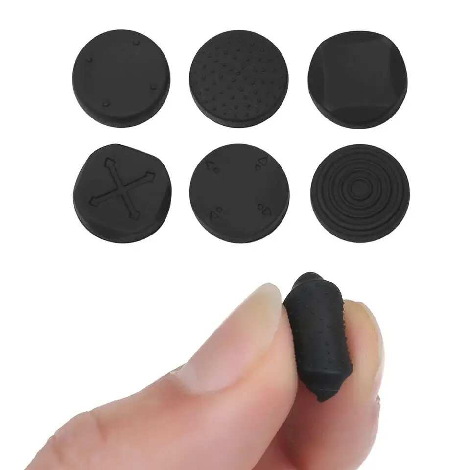 6 Analog Stick Thumb Silicone Cap Cover Joystick Grip For PS Vita PSV 1000 2000