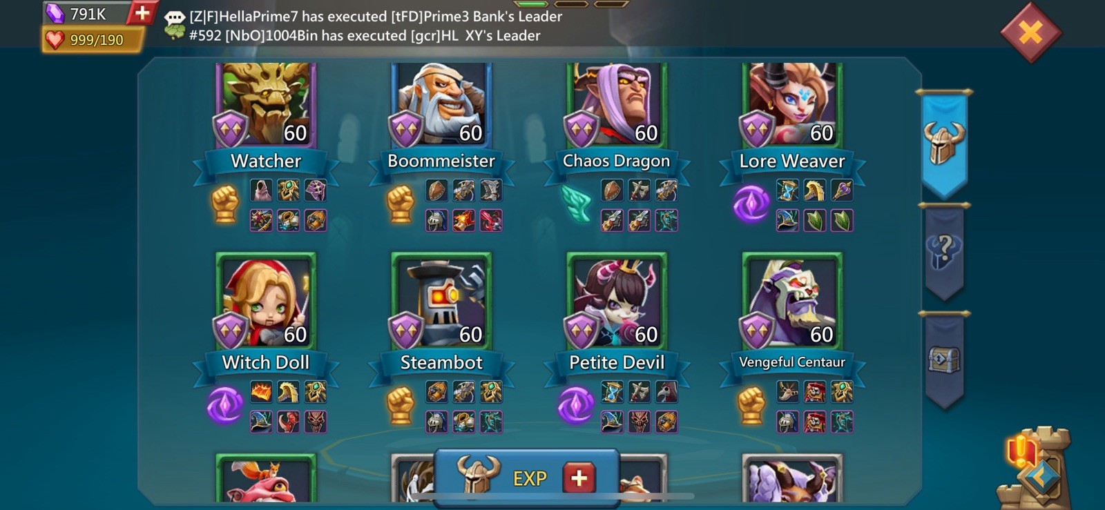 Lords Mobile Account t-5
