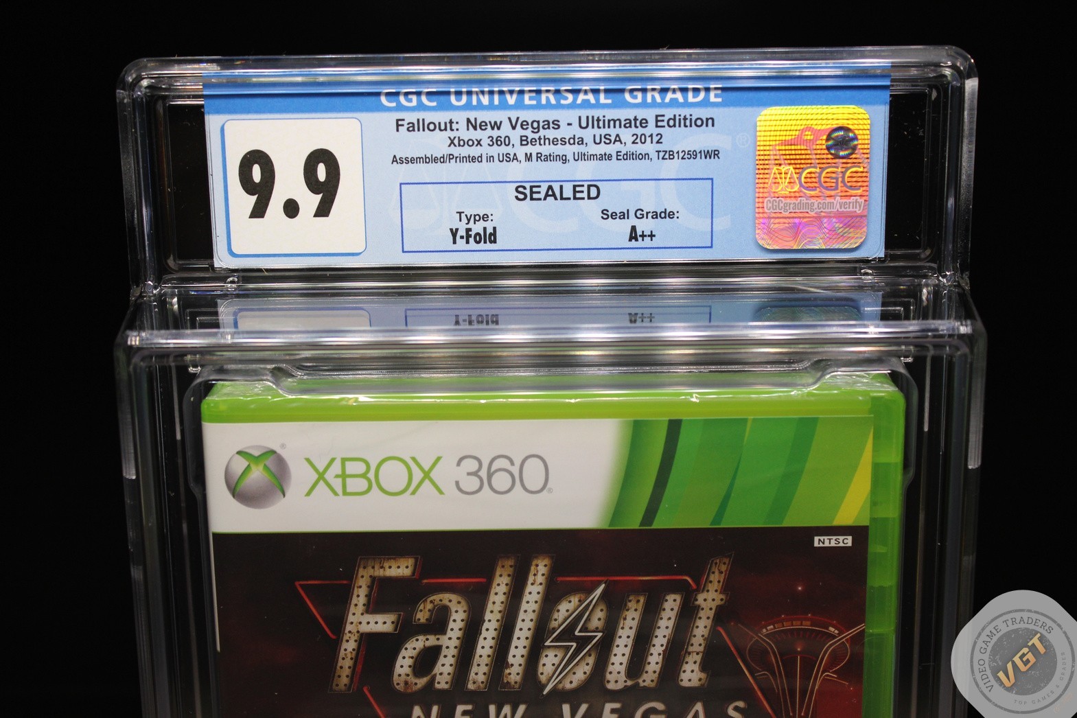 CGC 9.9 A++ – Fallout: New Vegas – Ultimate Edition 1ST PRINT Xbox 360 2012 NEW!