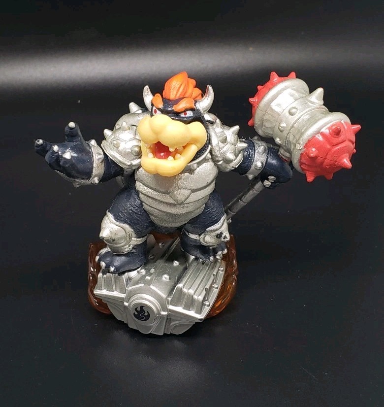 Dark Hammer Slam Bowser & Clown Cruiser Skylanders Superchargers Figure Amiibo