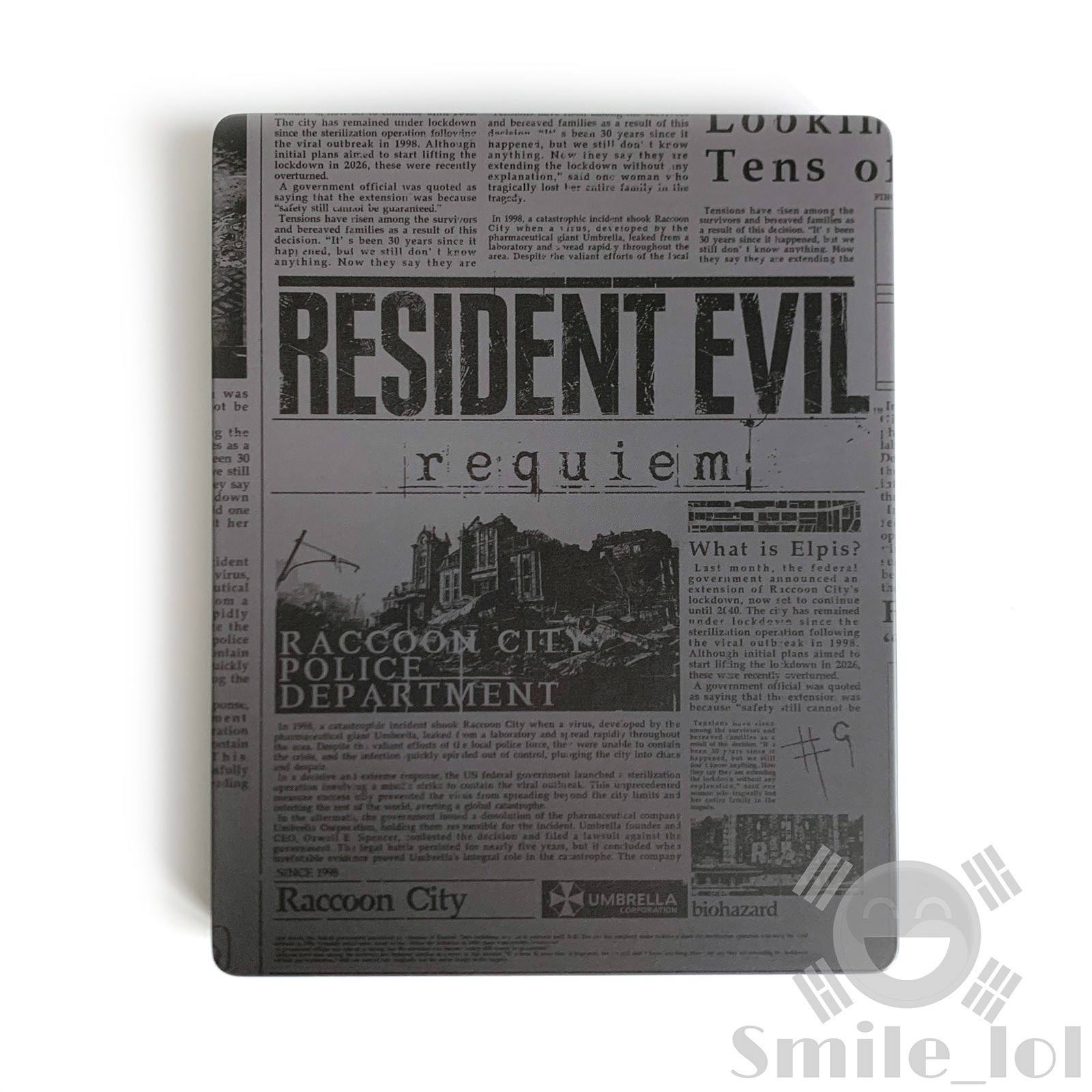 PS5 Resident Evil Requiem Steelbook G2 Size Brand New [No Game]