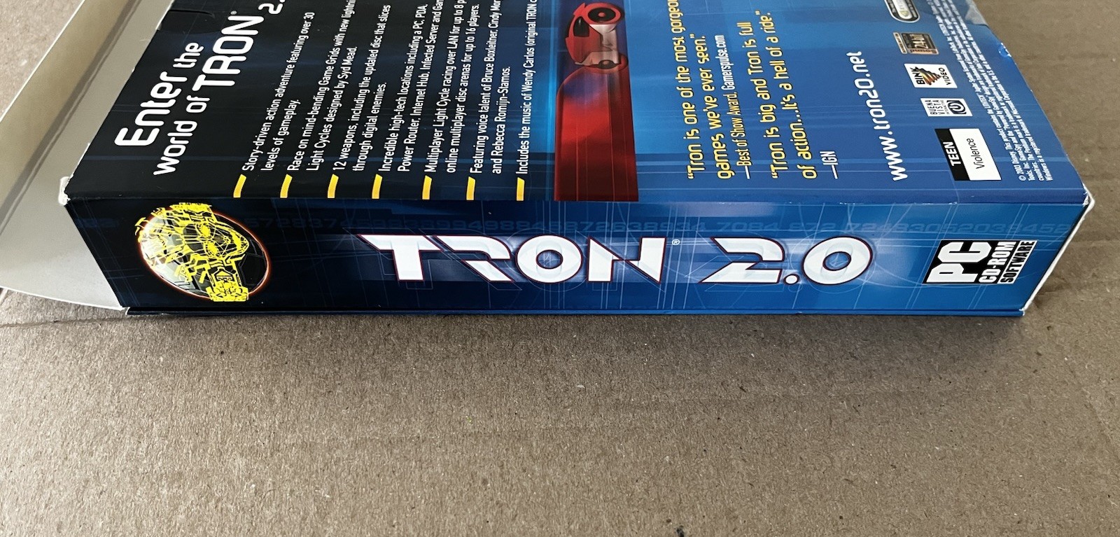 BIG BOX Tron 2.0 (PC, 2003) PC CD-ROM Game 2003