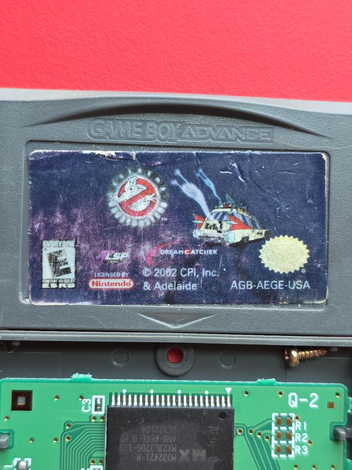 Extreme Ghostbusters Game Boy Advance Nintendo GBA 80’s Movie Slimer Proton Pack