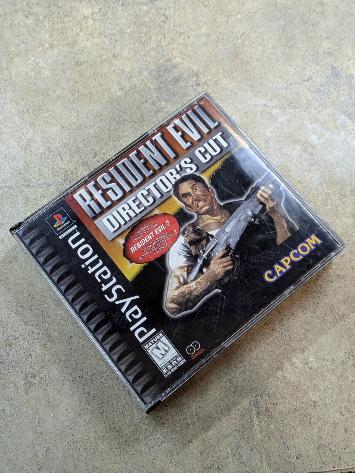 Resident Evil Director’s Cut PSX PS1 PlayStation 1 Tested See Pics
