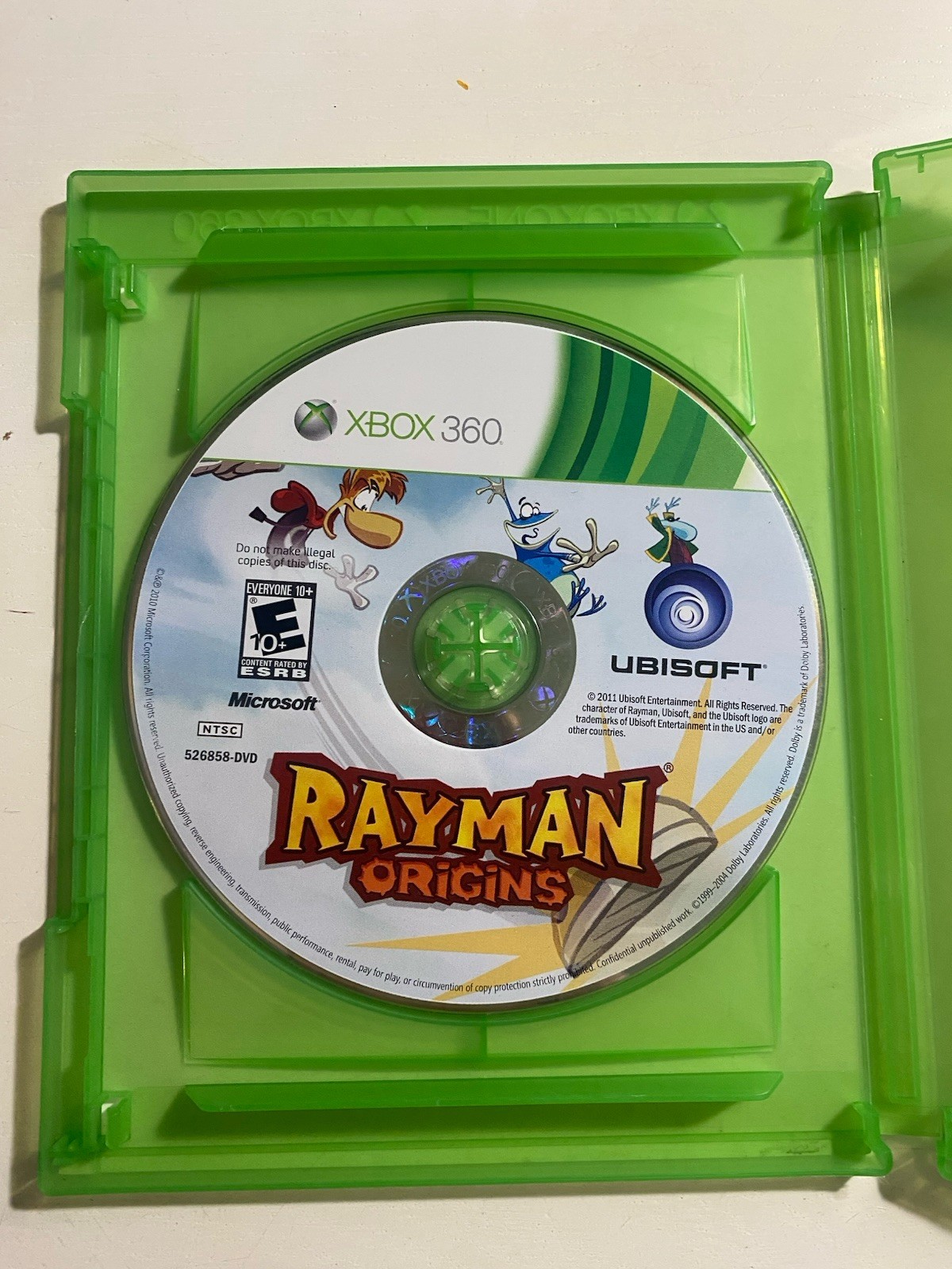 Rayman Origins Xbox 360 Complete Tested Ubisoft Microsoft Xbox 360
