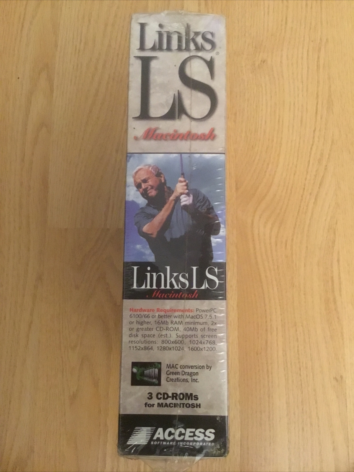 Links LS for Macintosh Mac iOS 1997 Big Box Sealed! Arnold Palmer Kapalua