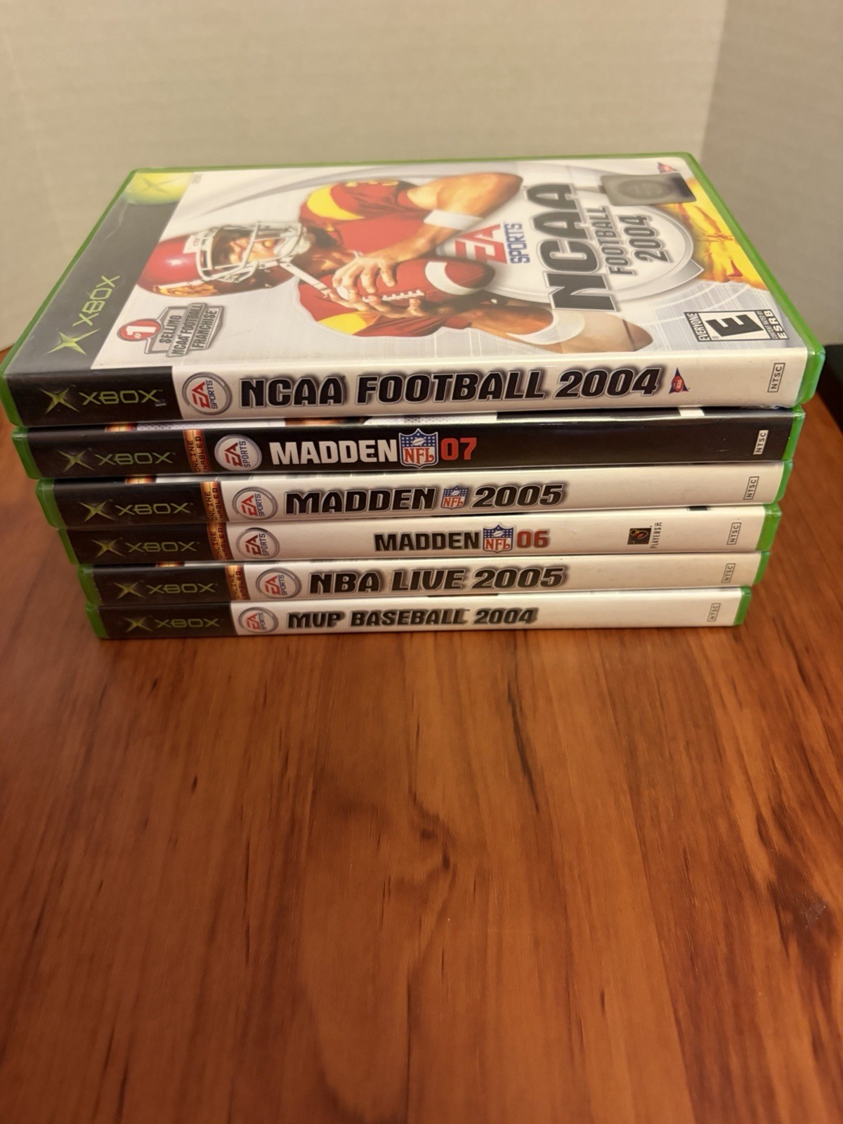 Xbox Mixed Sports Game Lot Of 6