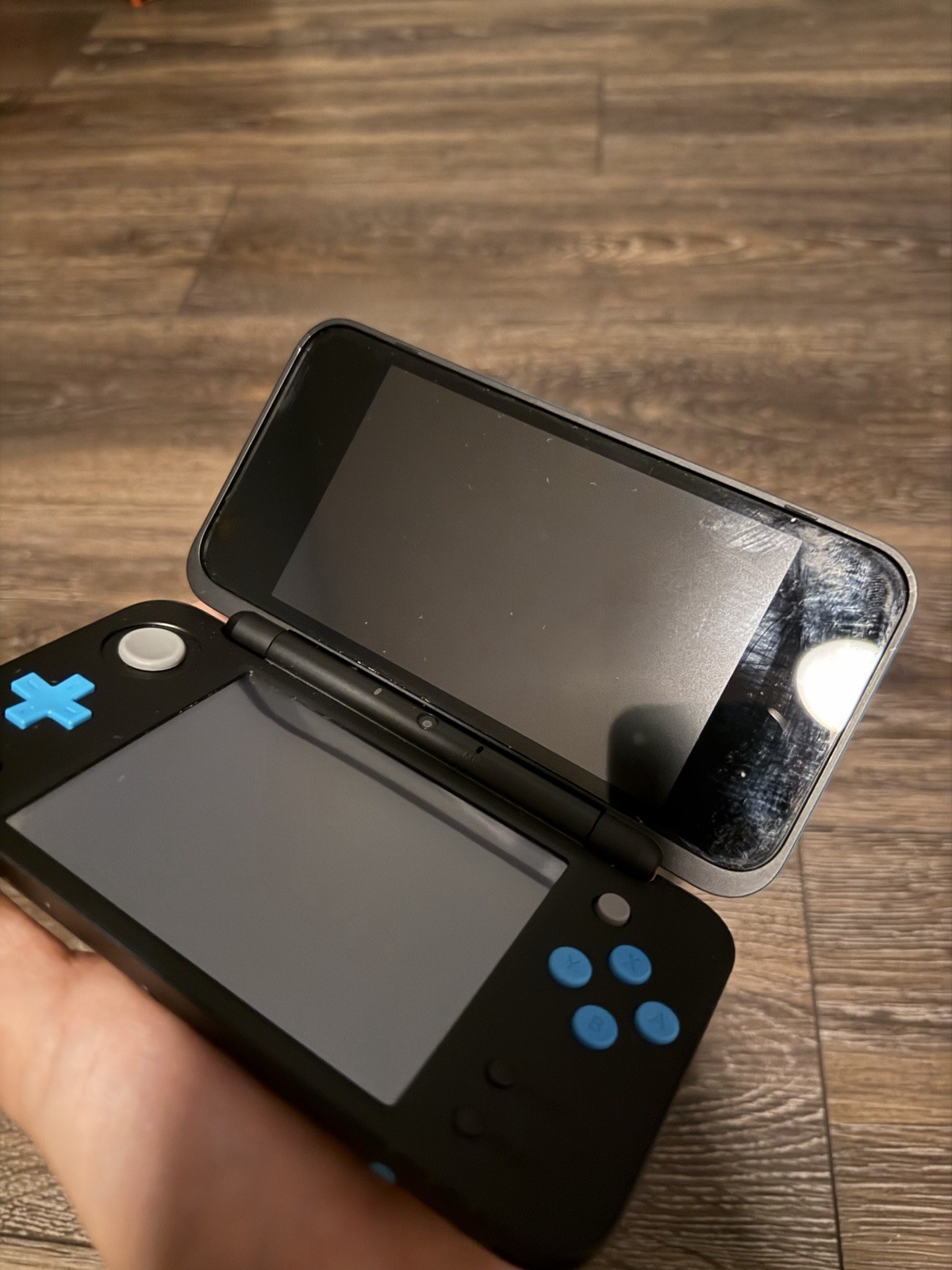 Nintendo 2DS XL Turquoise Blue With Mario Maker And Chibi Robo Ziplash