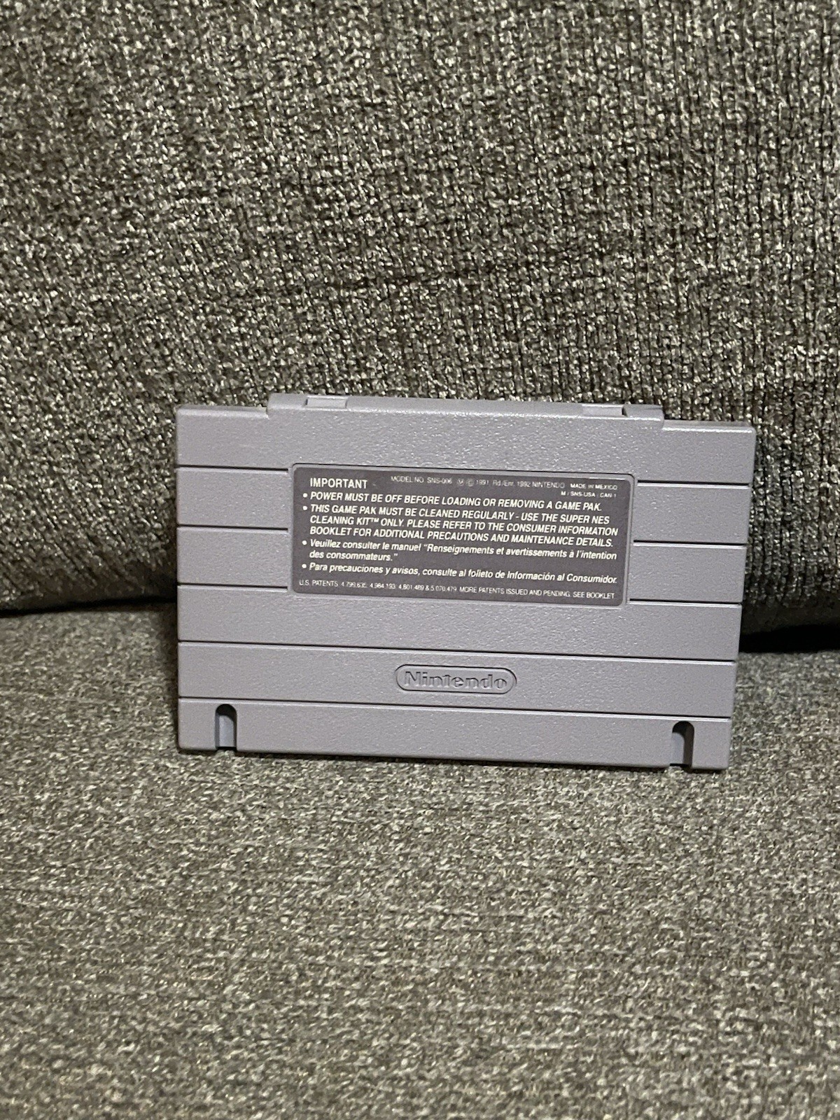 Head-ON Soccer (SNES) Super Nintendo US Gold 1995