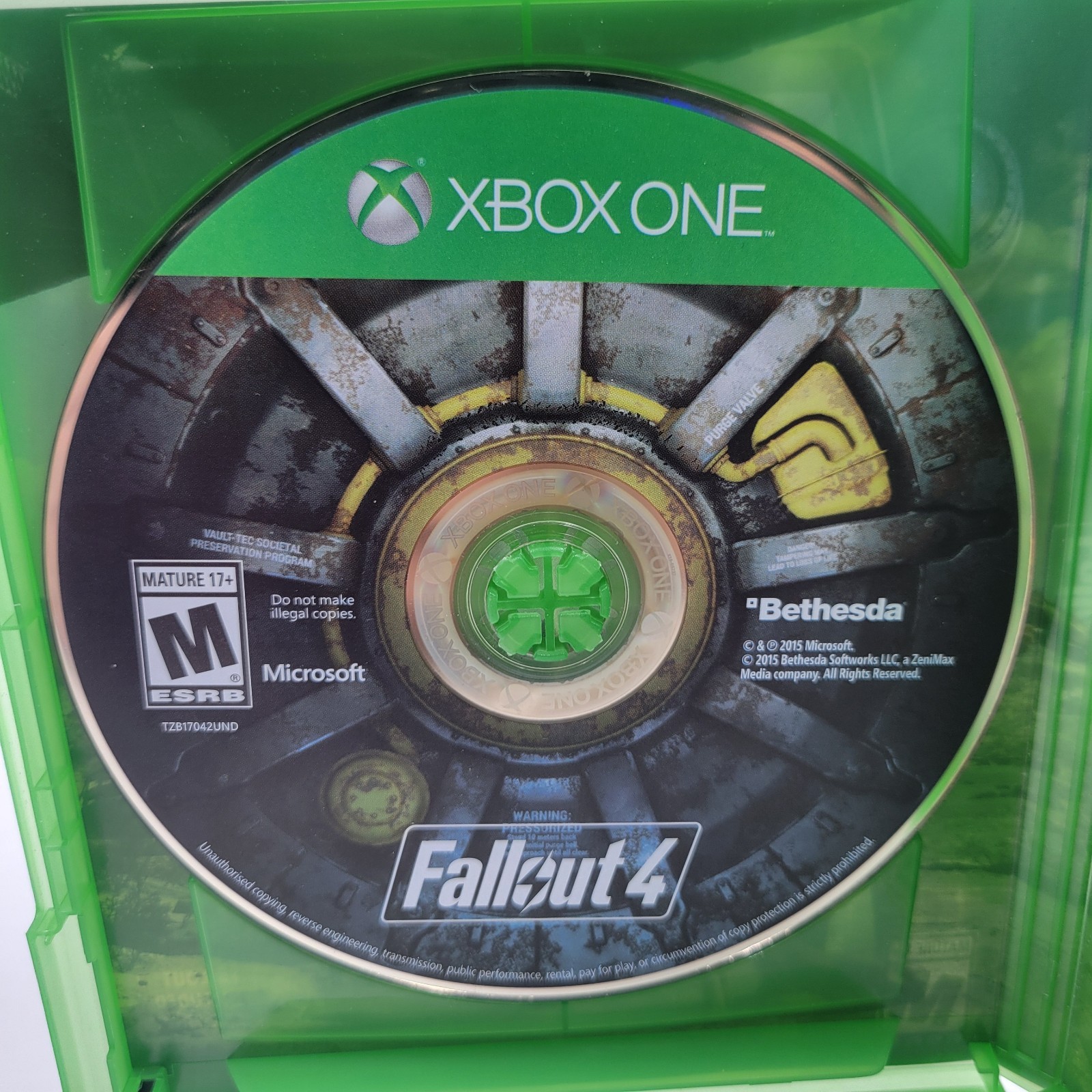Fallout 4 – Microsoft Xbox One – Excellent Disc! No Scratches!