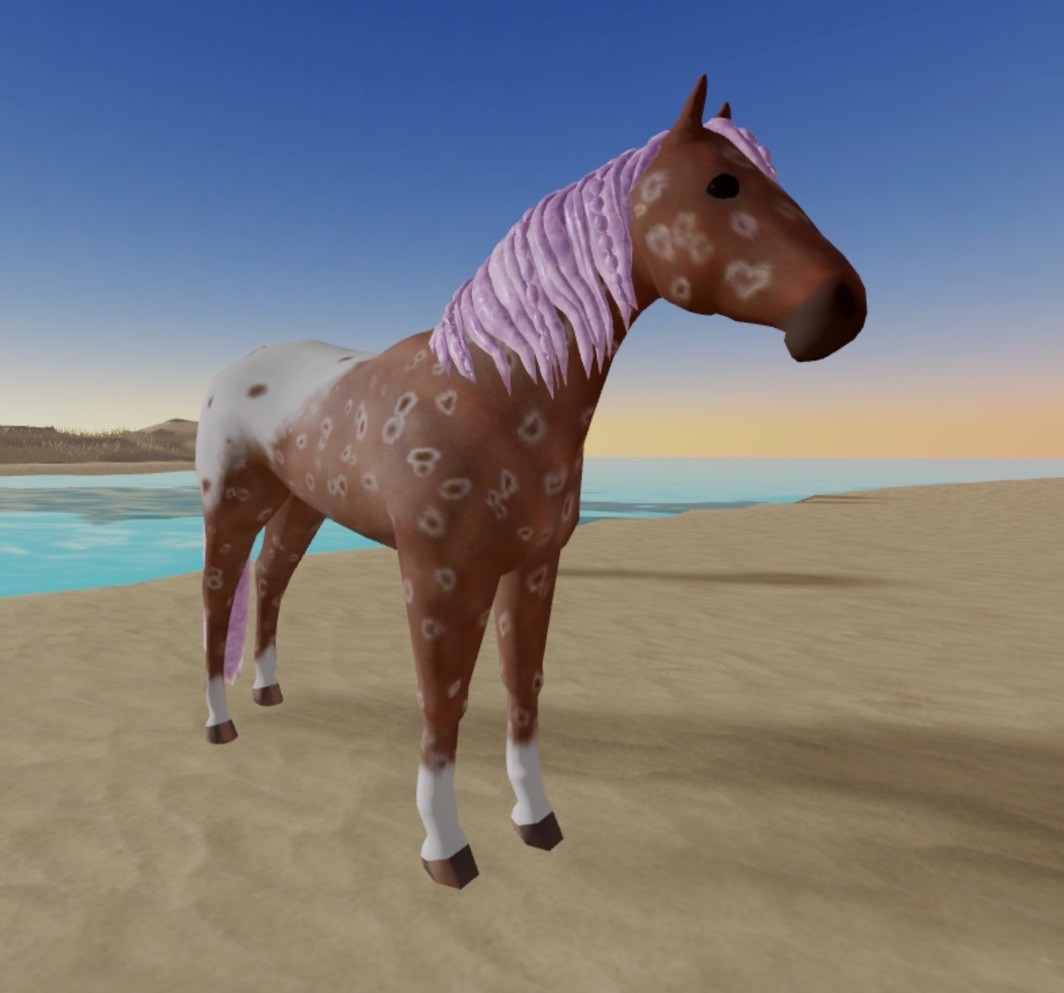 Wild Horse Islands 🌸 IUH Icey Pink Appaloosa Rc Peacock 🌸