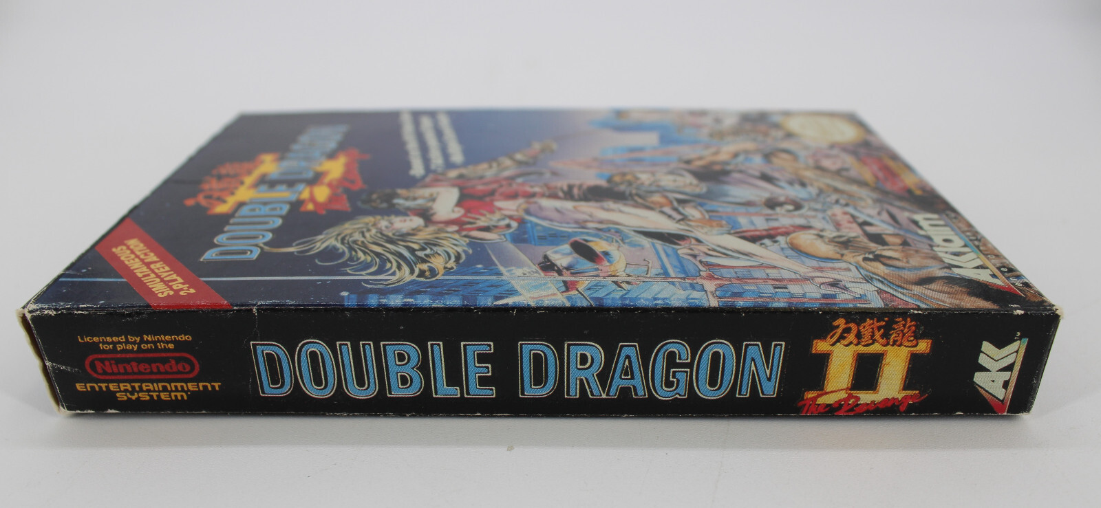 Nintendo NES Double Dragon II: The Revenge Buyer Sample Variant Box ONLY