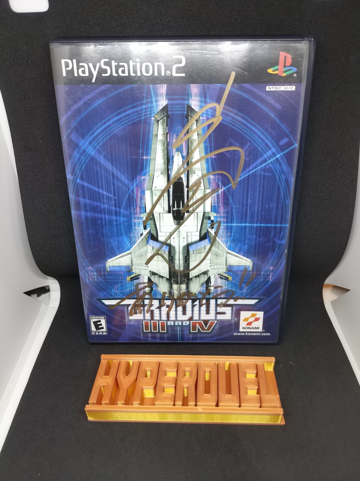 GRADIUS III & IV PS2 SIGNED BY AKIRA YAMAOKA CIB PROOF Free S&H In USA