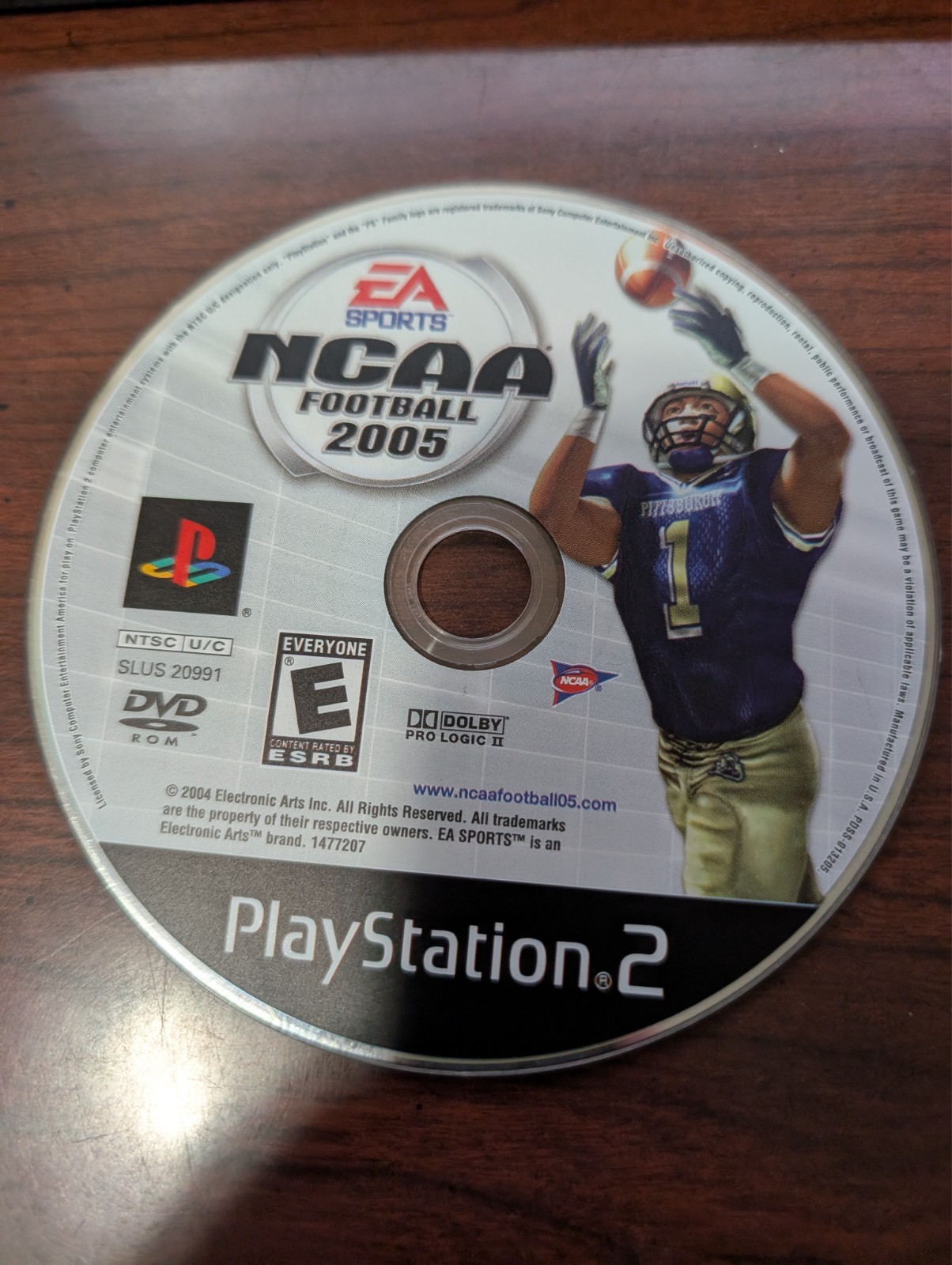 NCAA Football 2005 (PlayStation 2, PS2) NO TRACKING – DISC ONLY 7060