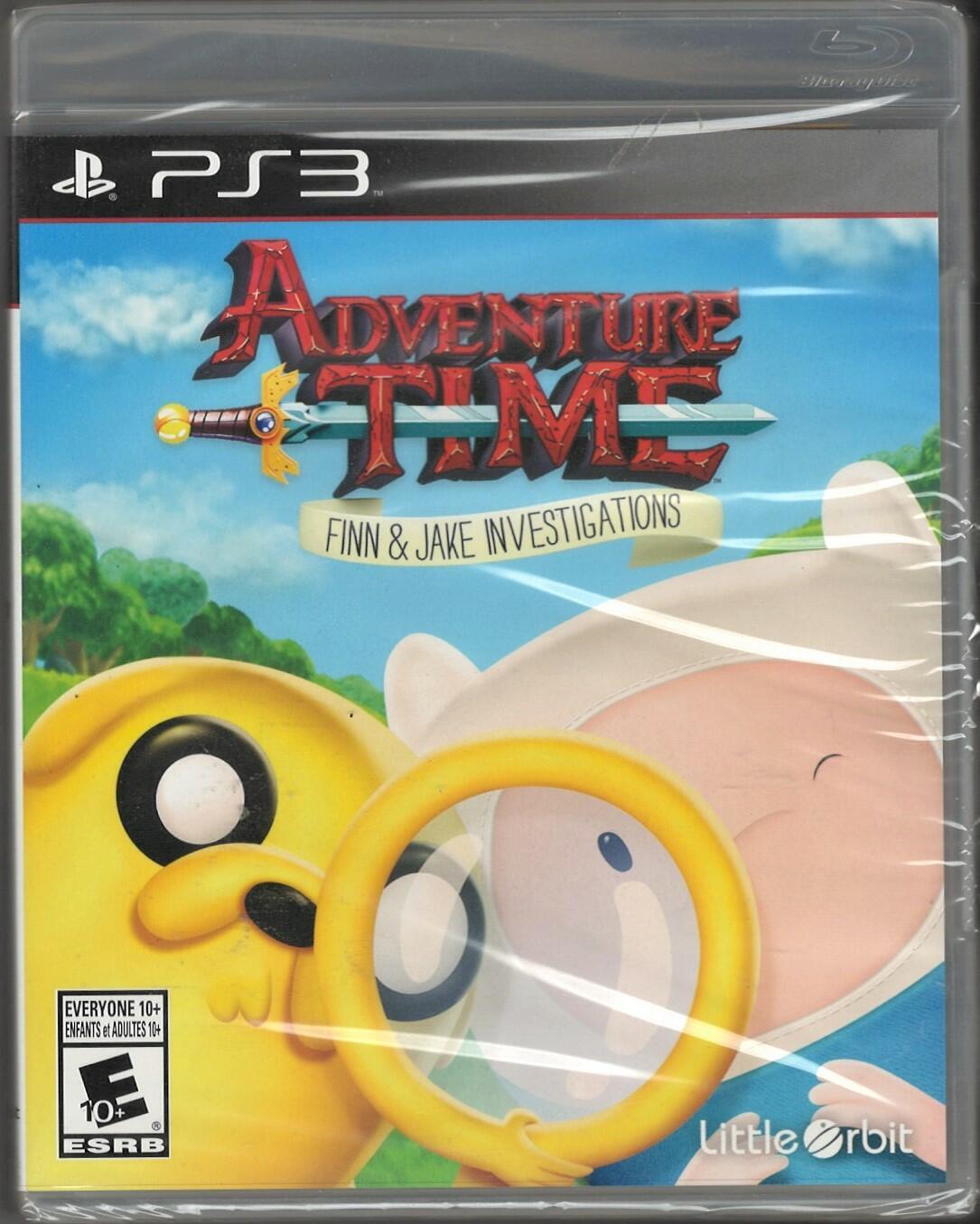 Adventure Time Finn and Jake Investigations PS3 (Brand New Factory Sealed US Ver