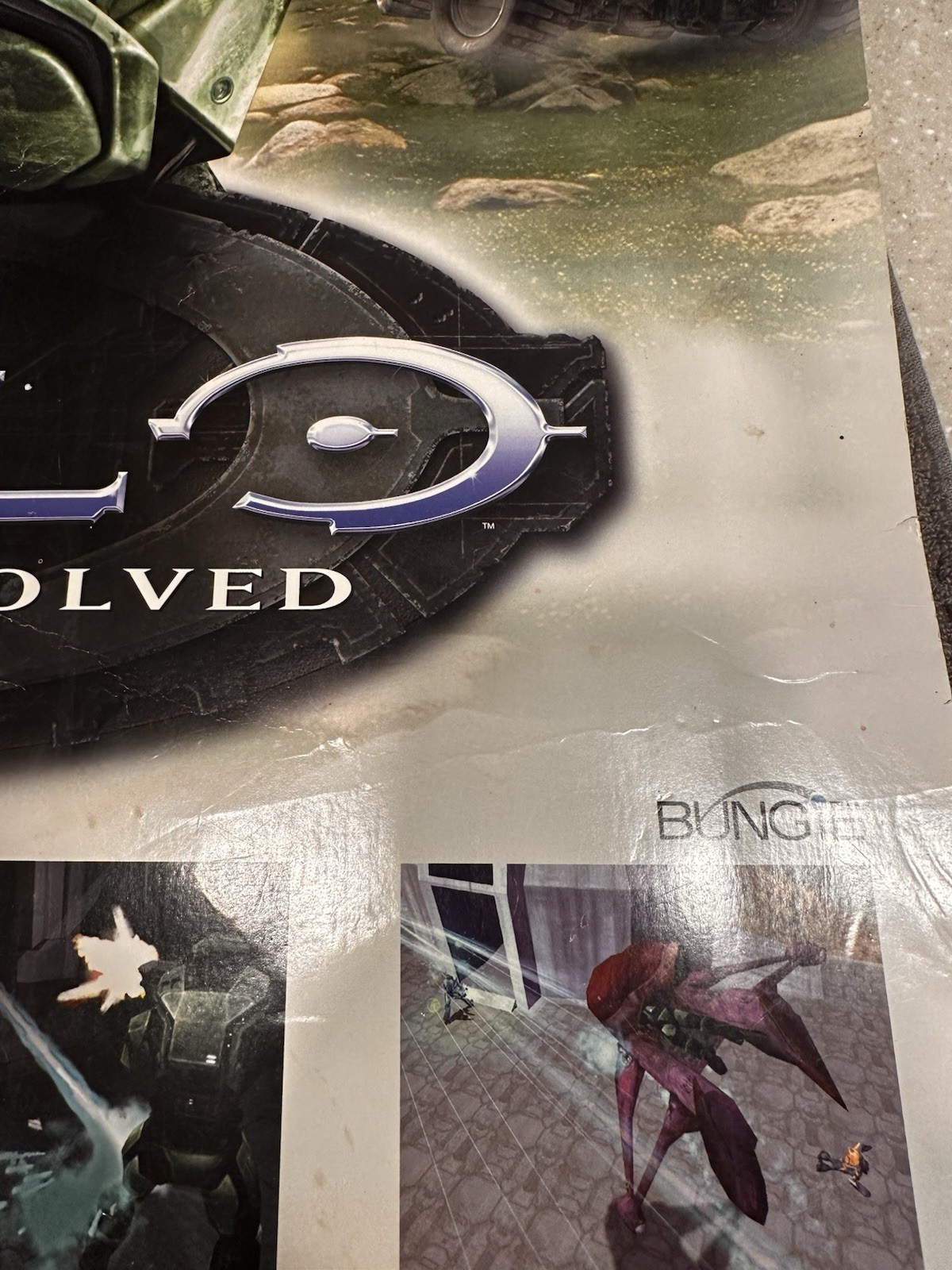 INSANE GRAIL “T” Rating Halo Combat Evolved Xbox Promotional Poster – 22 X 28