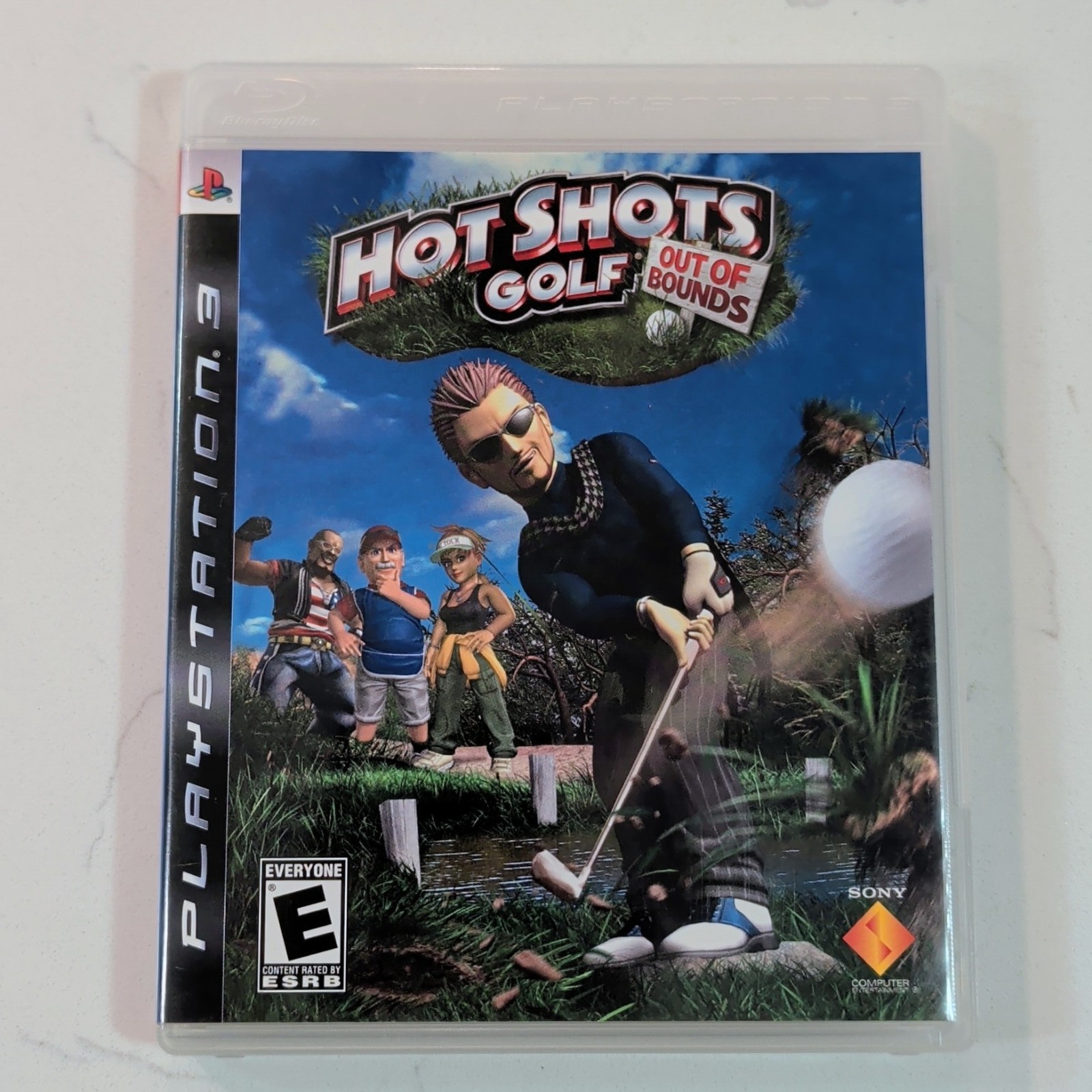 Hot Shots Golf: Out of Bounds (PlayStation 3, 2008) PS3 W/ Manual+ Registration