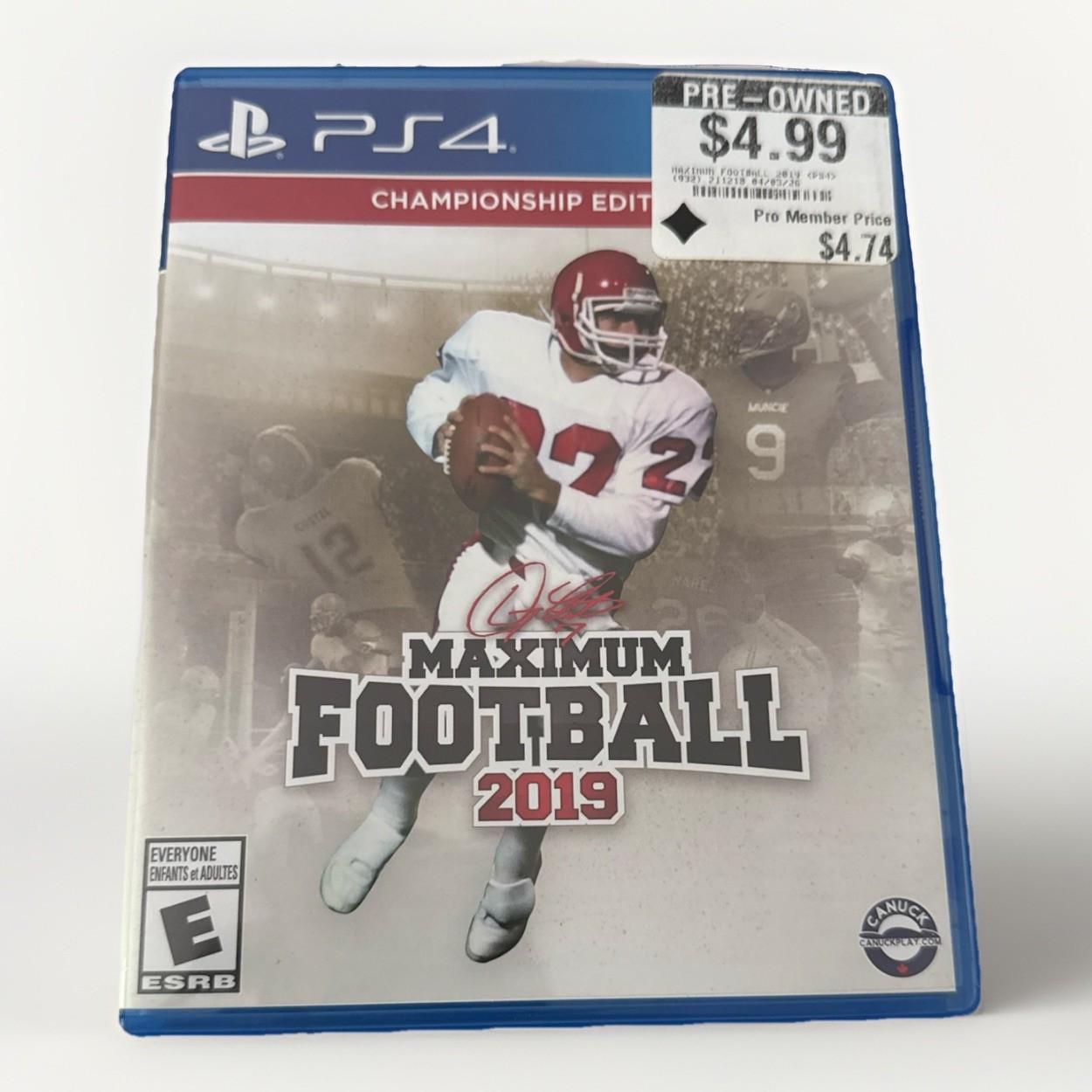 Maximum Games Maximum Football 2019 Championship Edition PS4 American Football