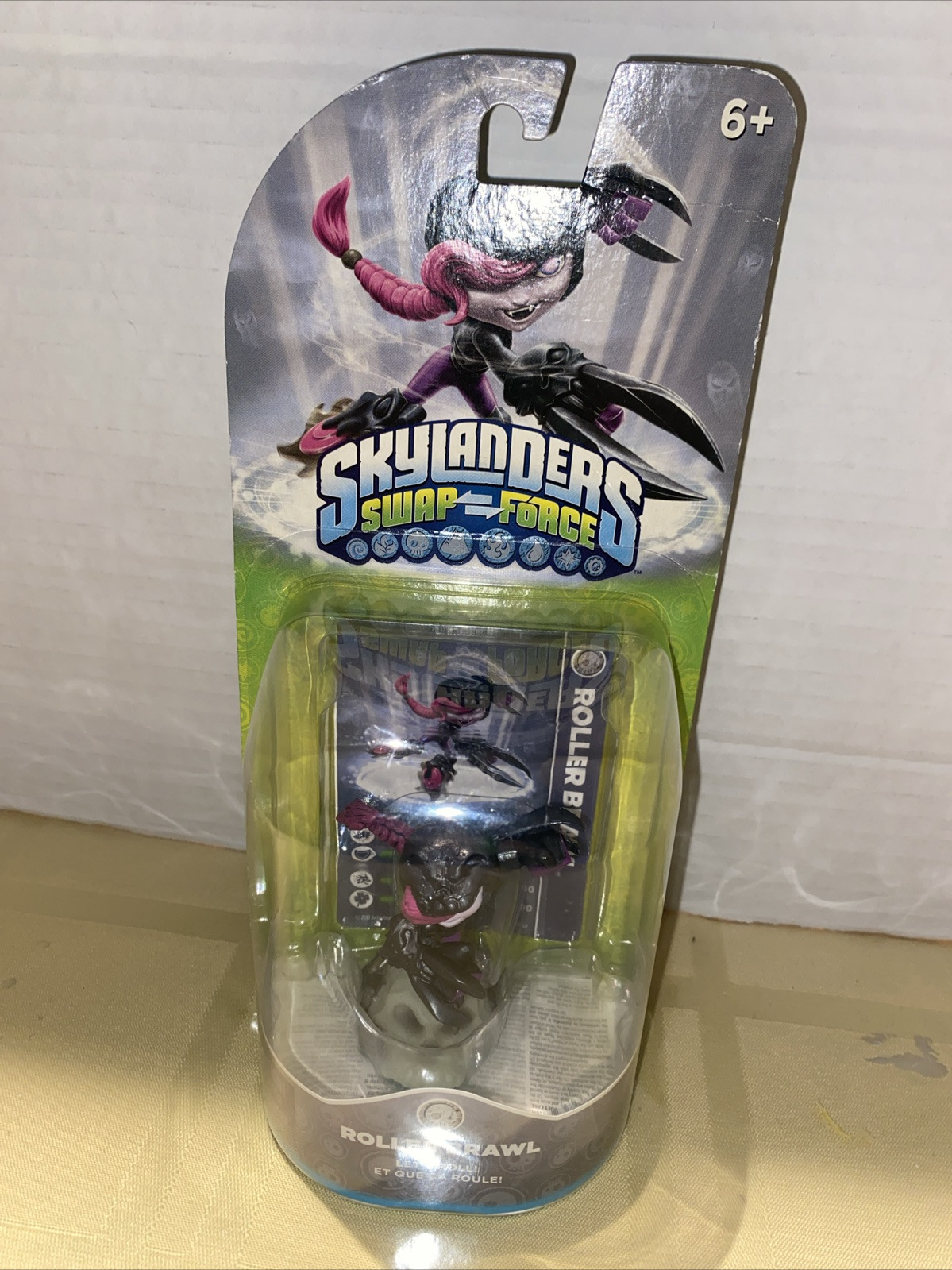 New In Package Skylanders Swap Force Roller Brawl Figure And Card