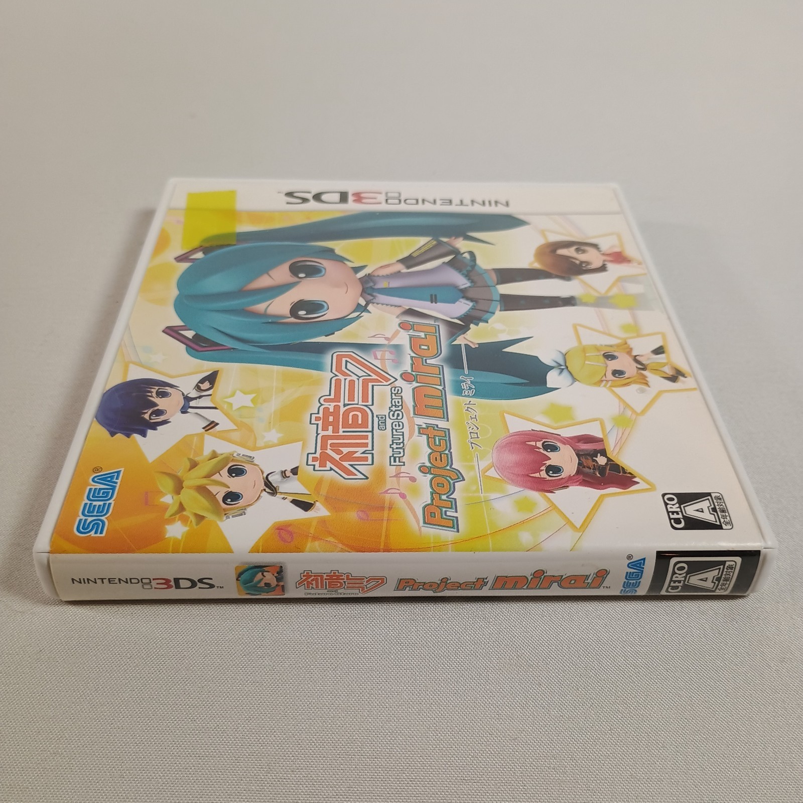 Japanese Nintendo 3DS Hatsune Miku Project Mirai CIB w/ AR Cards Japan Import