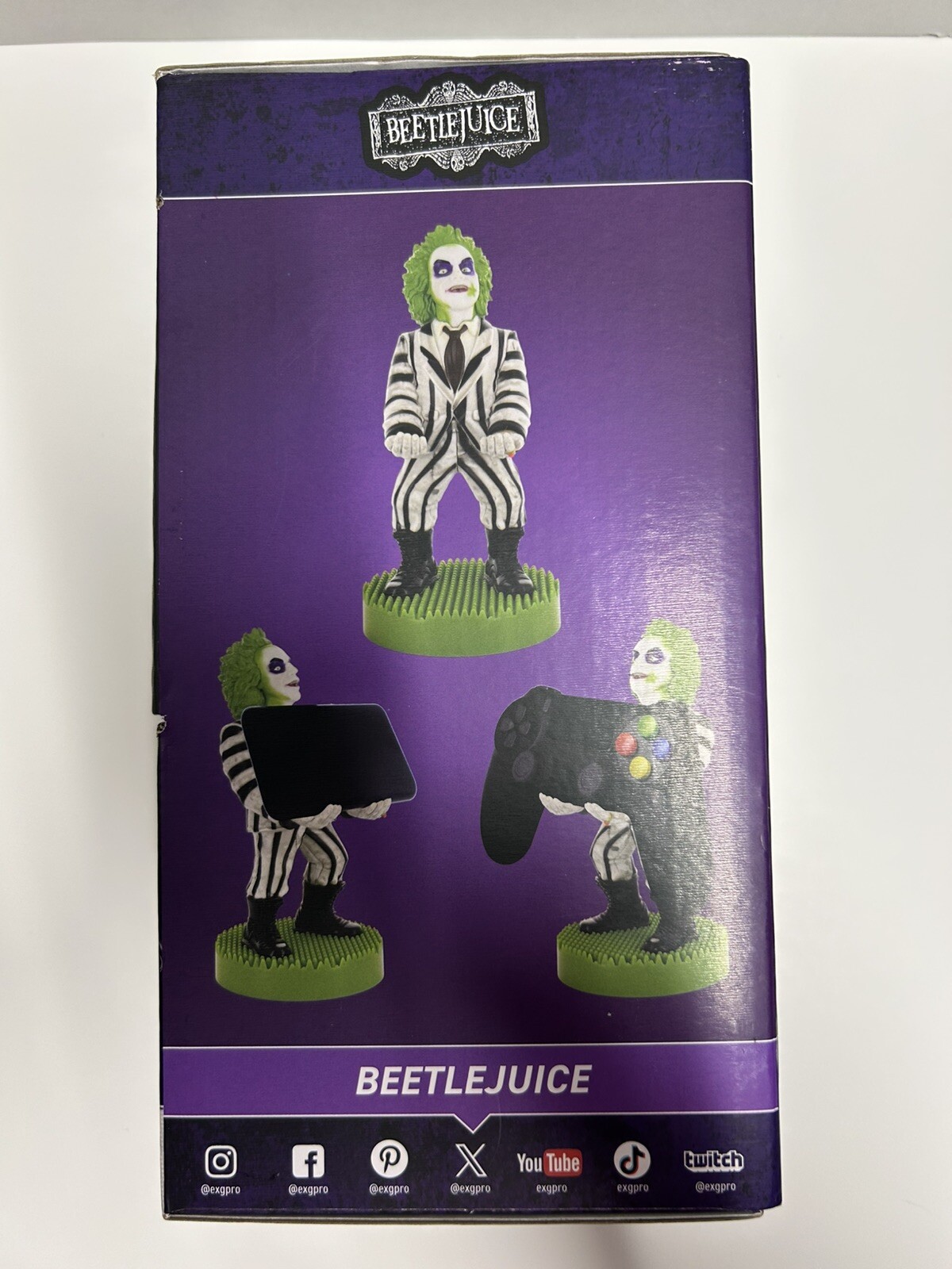 Beetlejuice- Original Cable Guys -Controller& Phone Holder – NEW