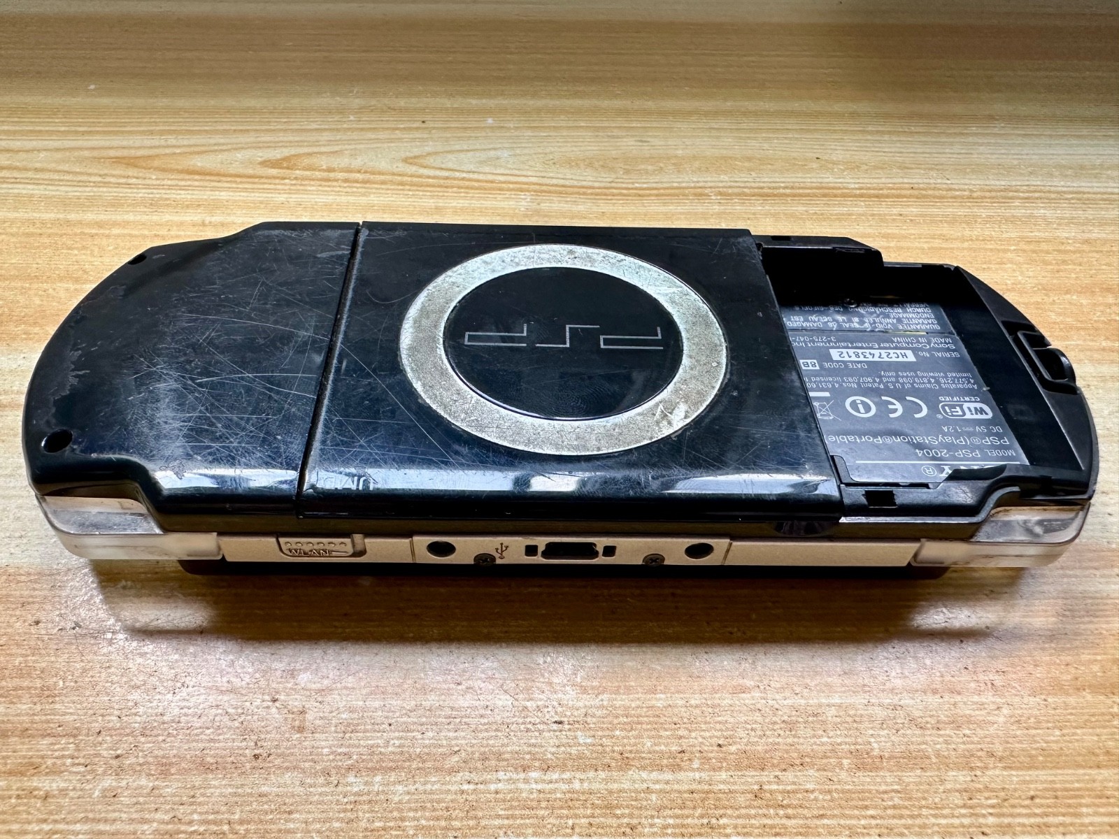 Sony PlayStation PSP 2004 Piano Onyx Charcoal Black Handheld System Console