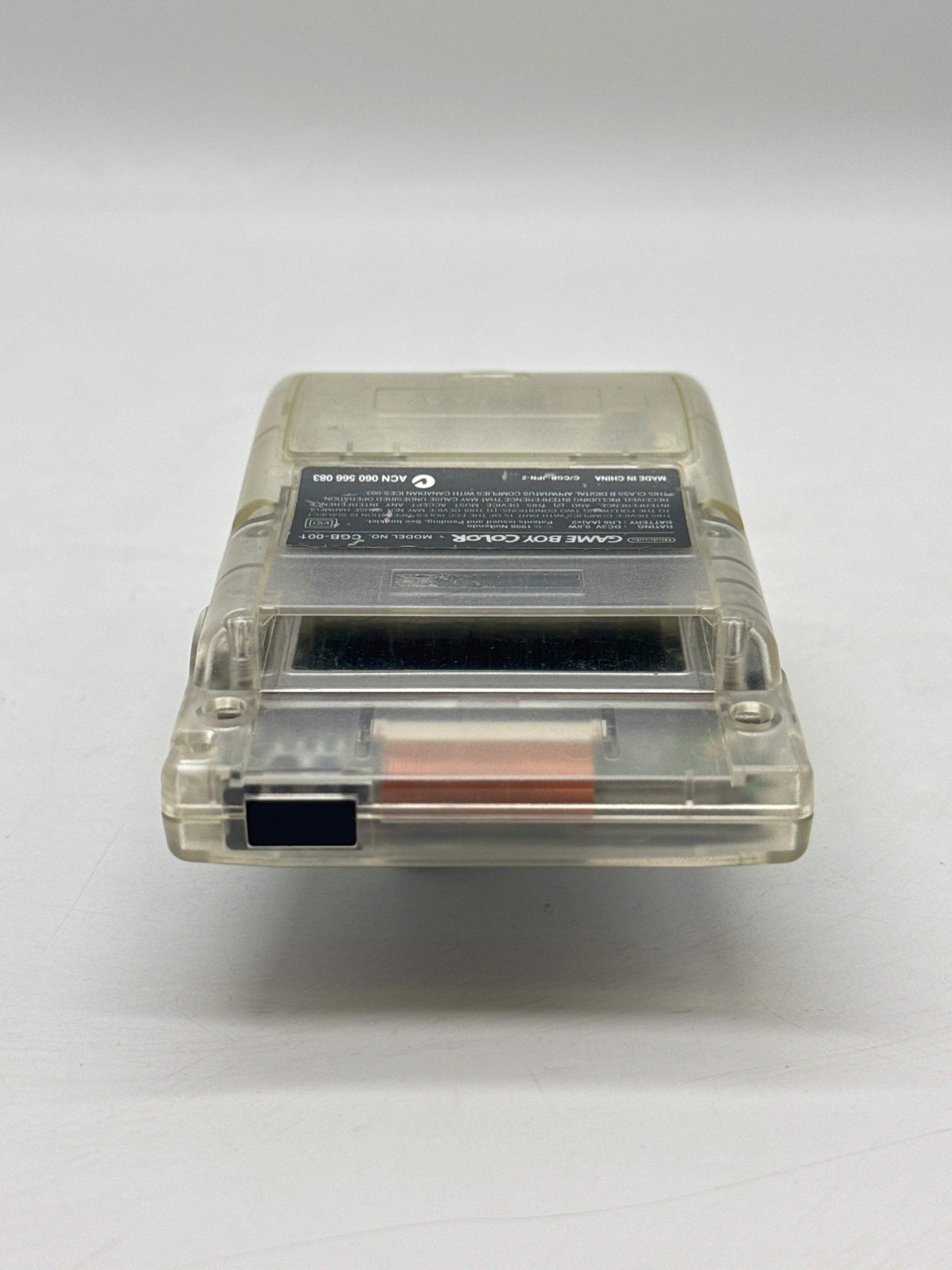 Nintendo Game Boy Color CGB-001 Handheld Video Game Console – Clear