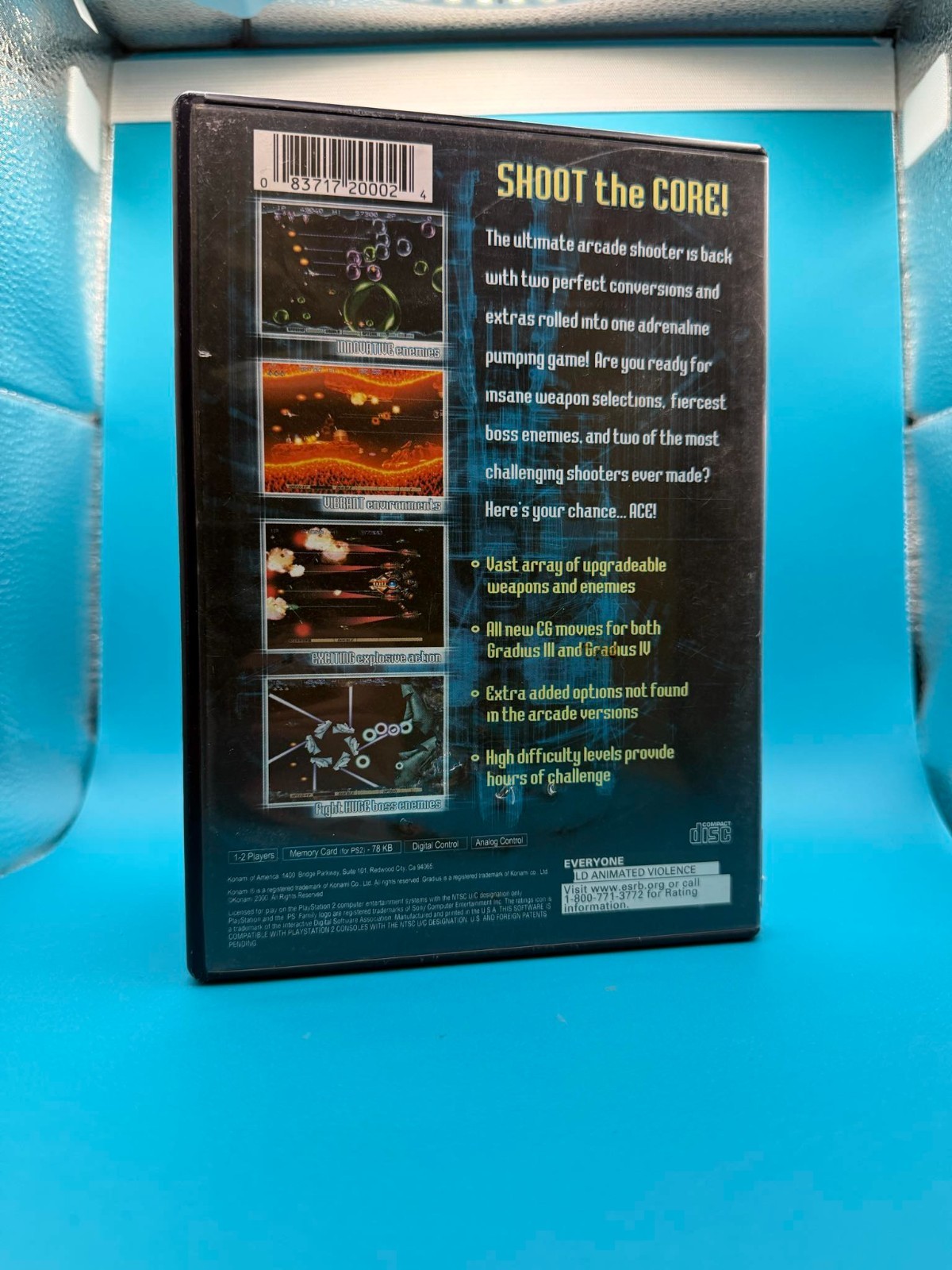 Gradius III and IV (Sony PlayStation 2) Complete CIB