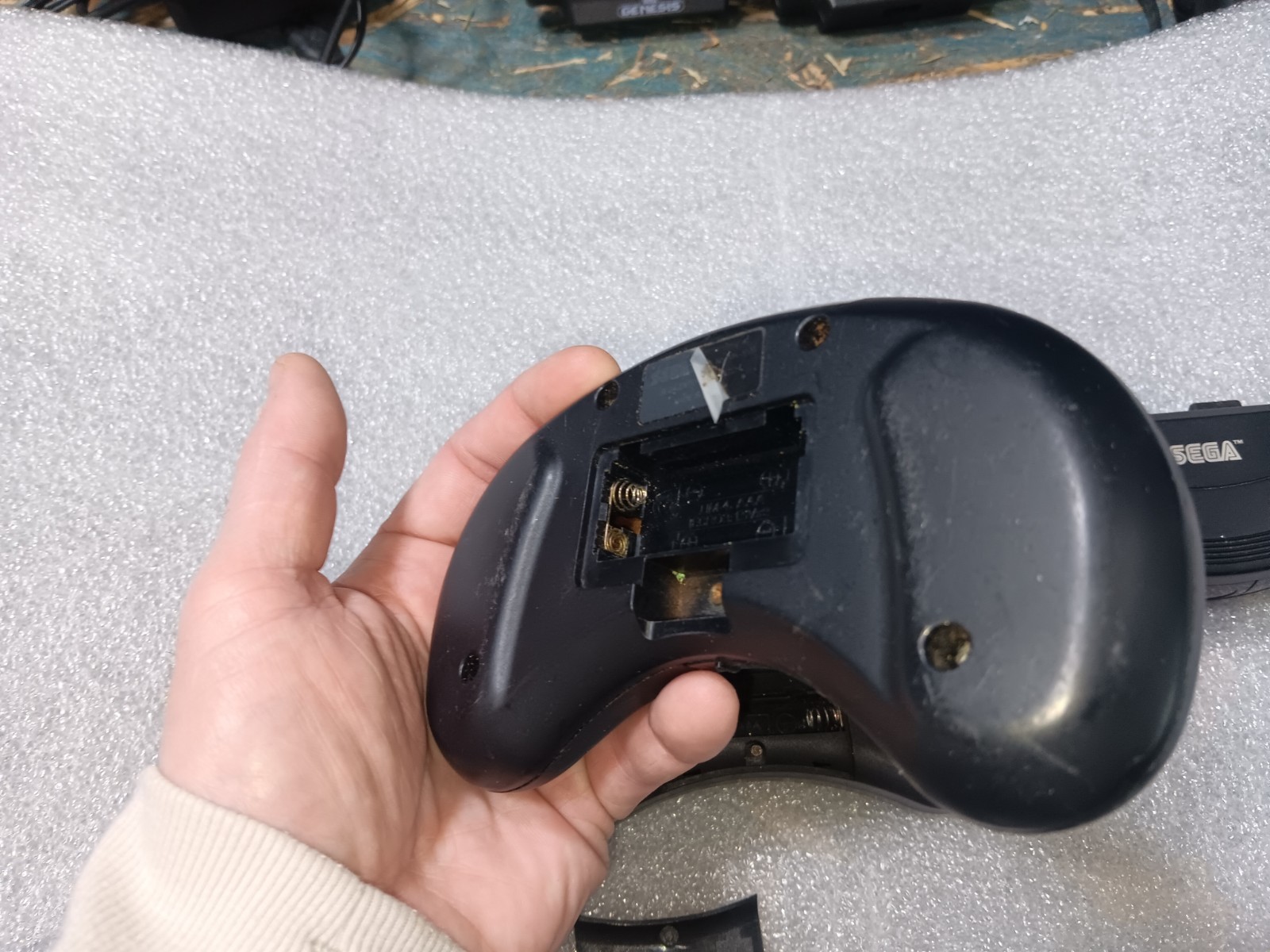 Sega Genesis EXACT-UNTEST Receiver MK-1648 w/MK-1629 & 1-OTHER-WEAR-RUST-PARTS