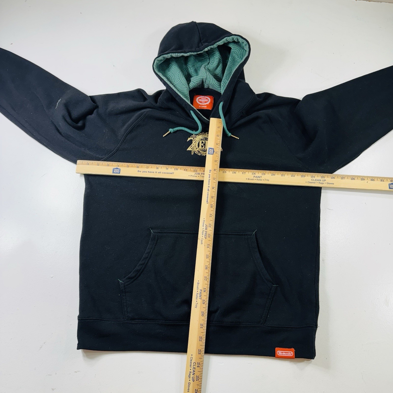 The Legend of Zelda Tears of the Kingdom Promo Nintendo Pullover Hoodie Size XL