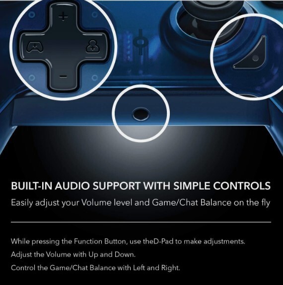 PDP Midnight Blue, Wired Controller For Xbox, No Cable – Tested & Working
