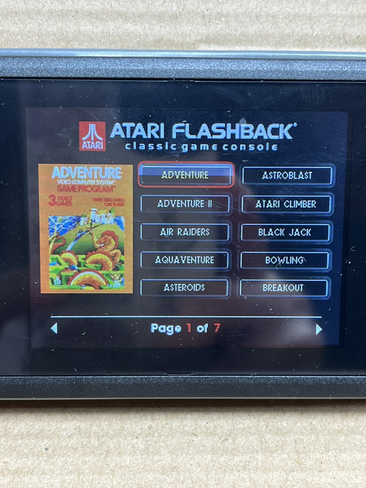 Atari Flashback Portable Game Player Console 60 Preloaded Built-in Games
