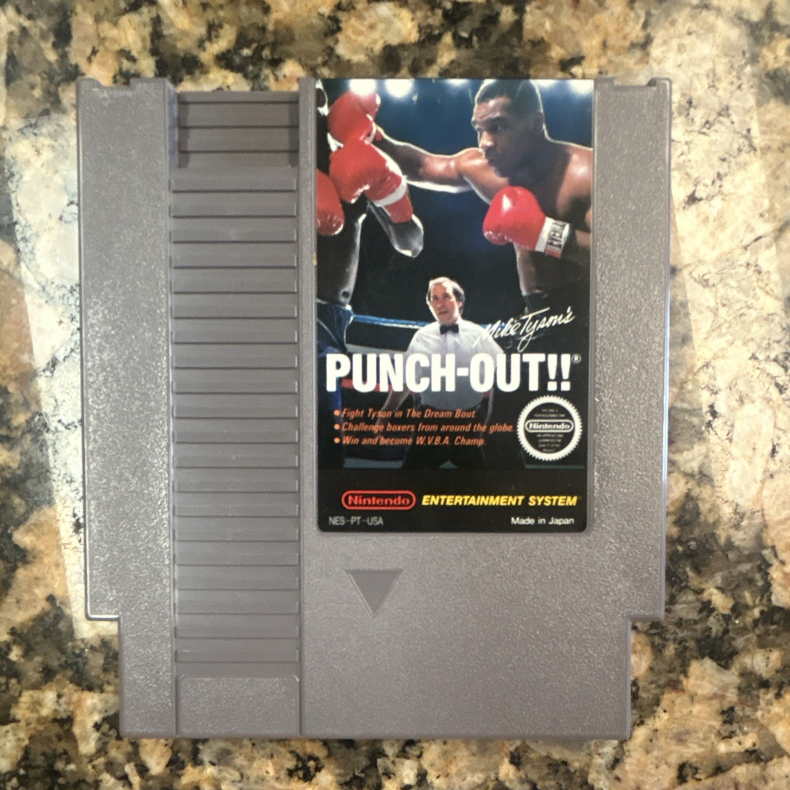 Mike Tyson Punch-Out 1987 Vintage NES