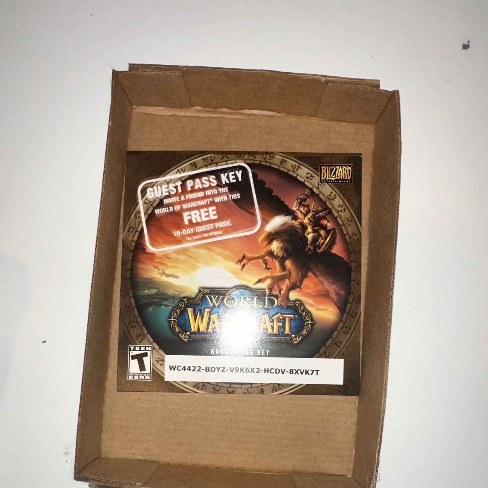 Blizzard World of Warcraft Wrath of the Lich King Expansion PC DVD-ROM w/ Pass