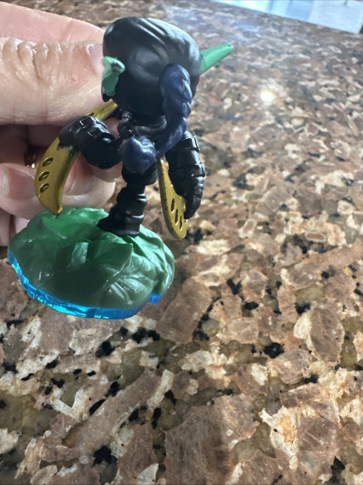 2013 Skylanders ninja Stealth Elf Figure by activision blue base multi platform