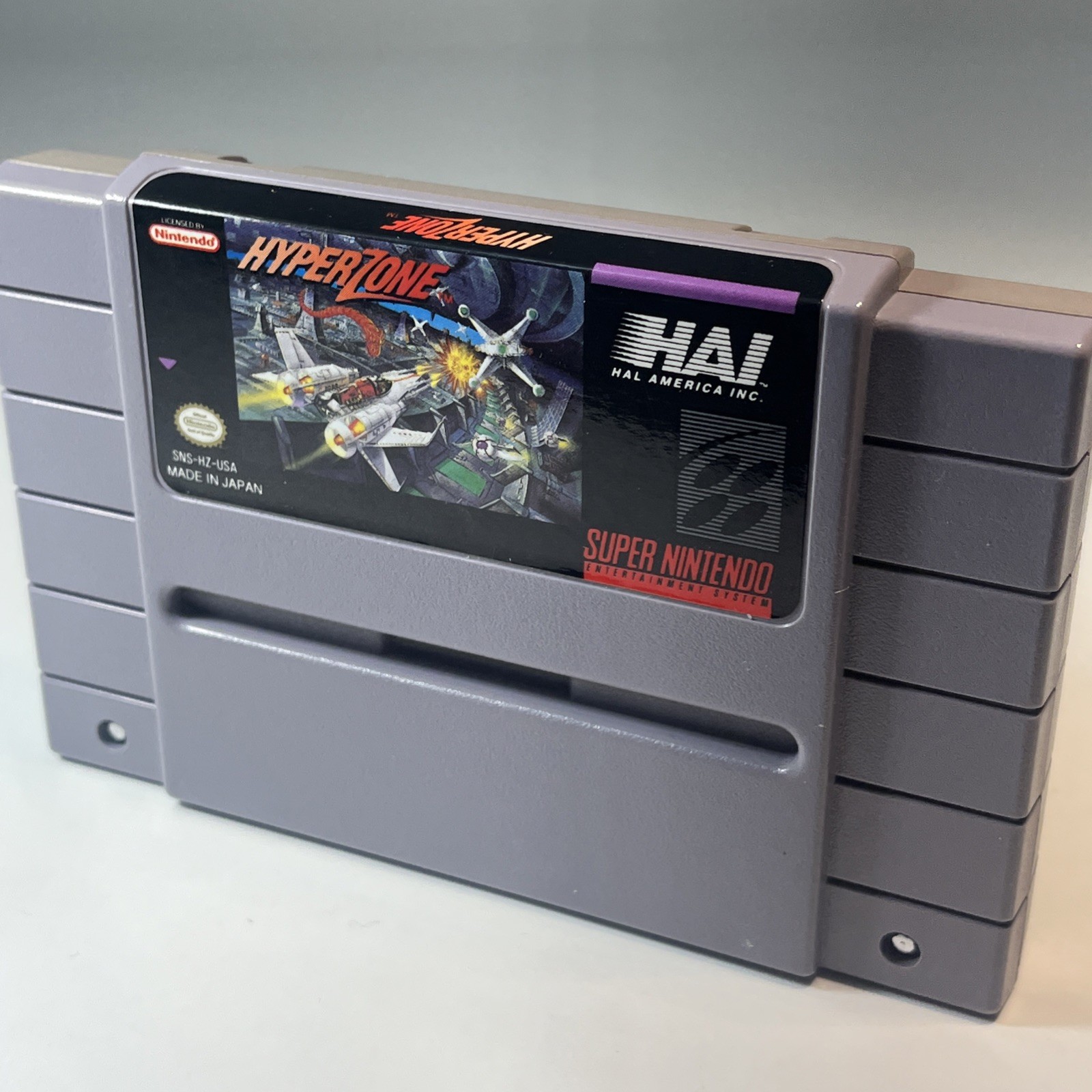 HyperZone (Super Nintendo Entertainment System, 1991) Loose CartTested & Working