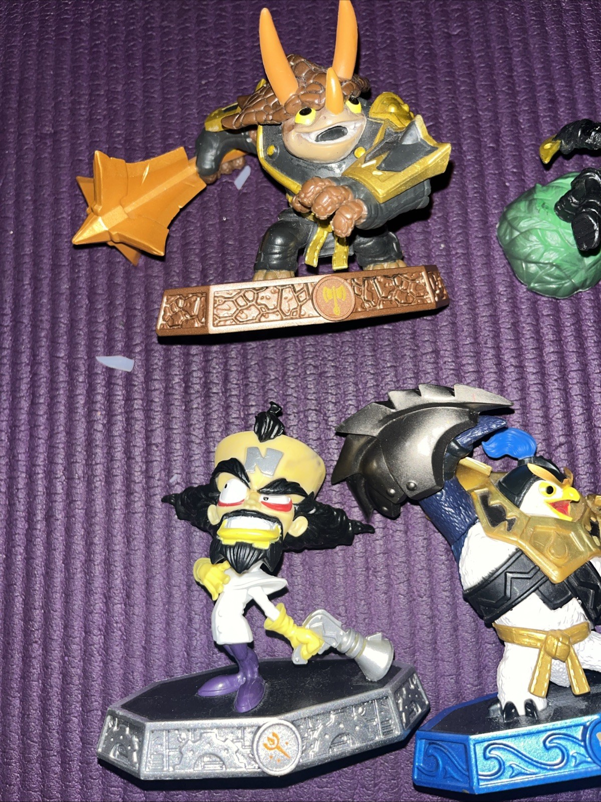 Activision Skylanders Character Figures Snap Shot Wallop Gusto Lot Of 7 Crash