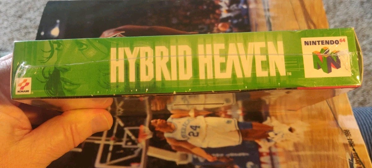 “Hybrid Heaven” Nintendo 64 Video Game 100% Complete Brand New In Sealed Box