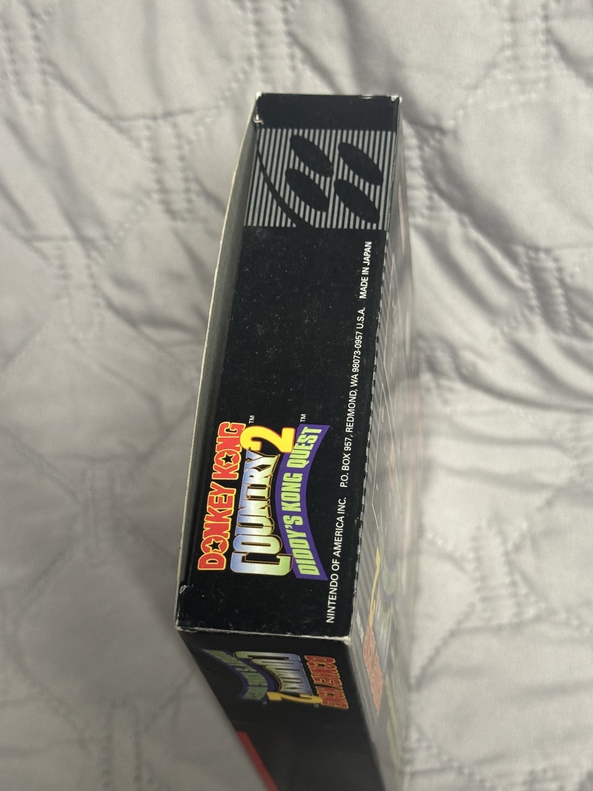 Donkey Kong Country 2 Diddy’s Quest Snes Box Only * Super Nintendo Original box