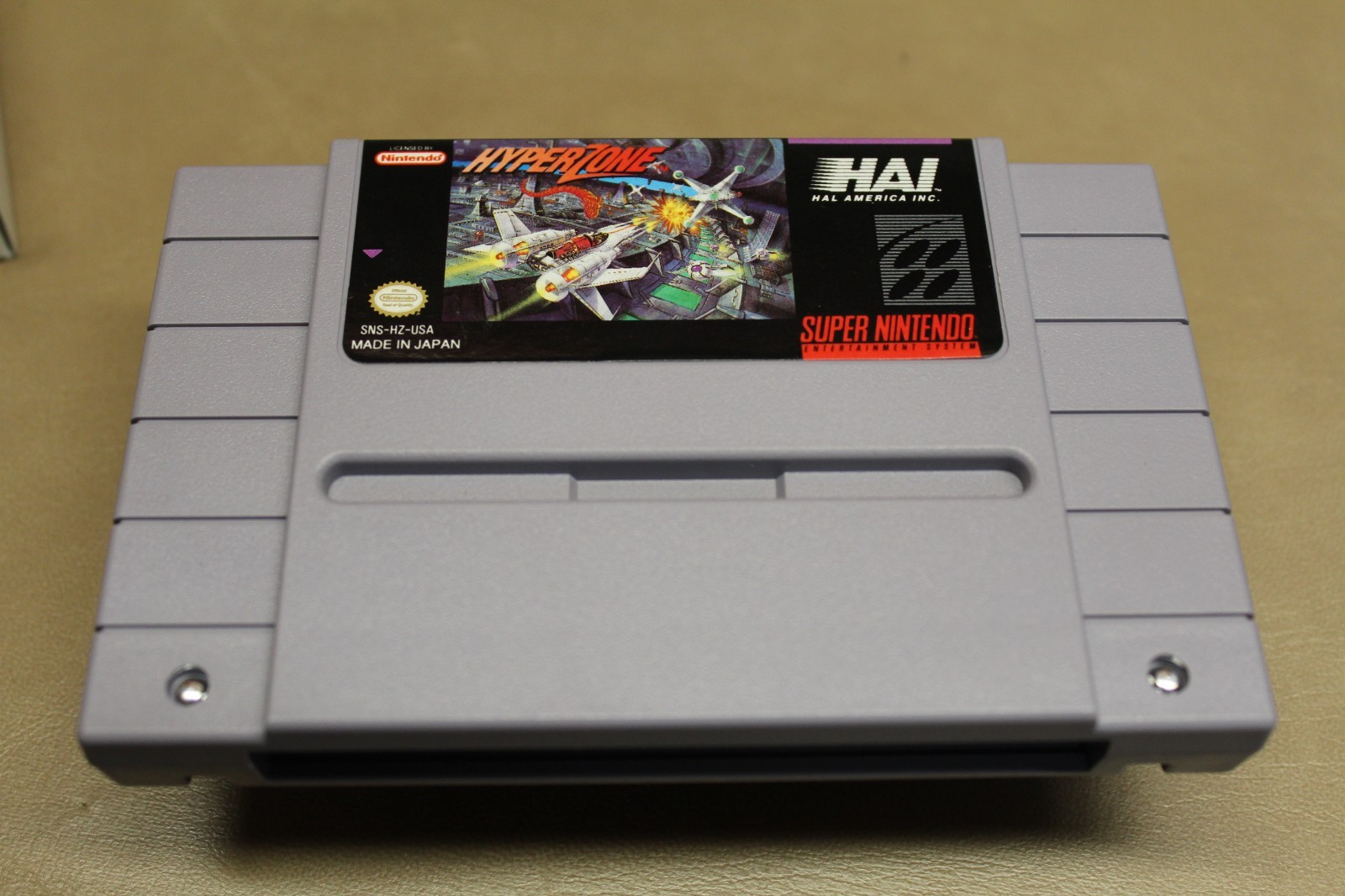 HyperZone (Super Nintendo SNES) Complete CIB W/Case